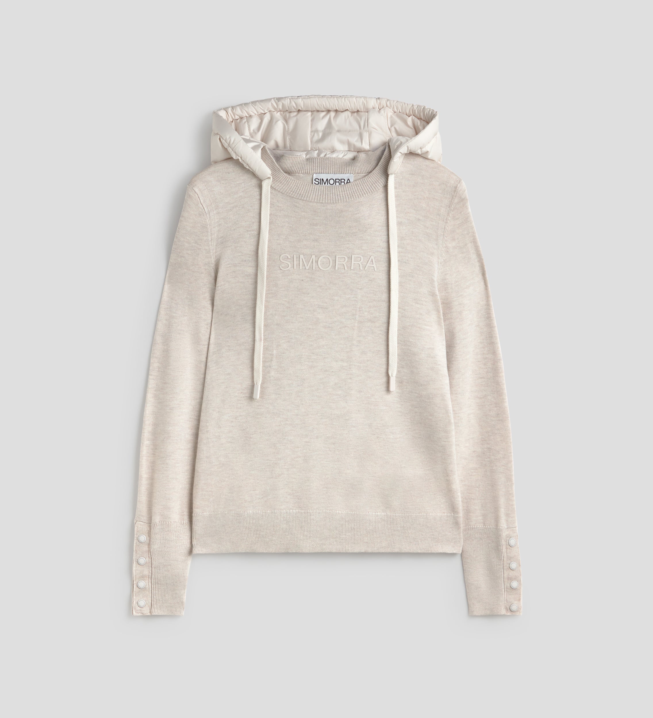 Technical hooded jersey