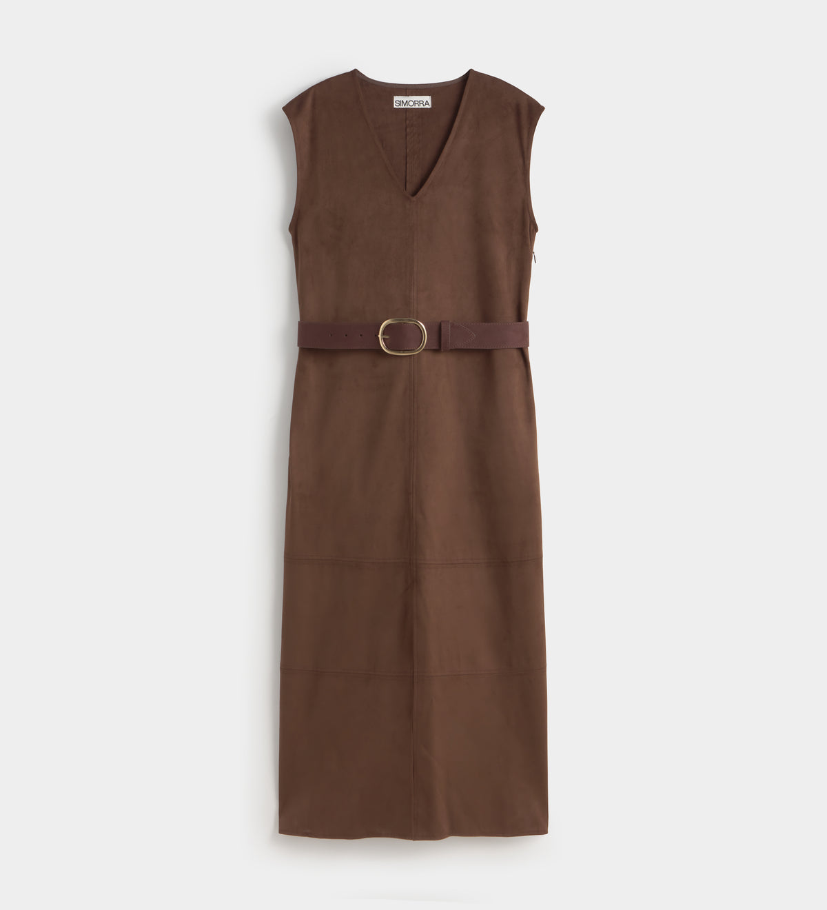 Vestido sisado antelina