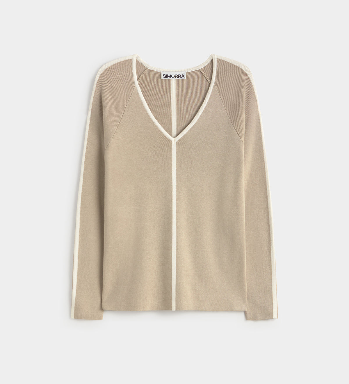 V-neck sweater