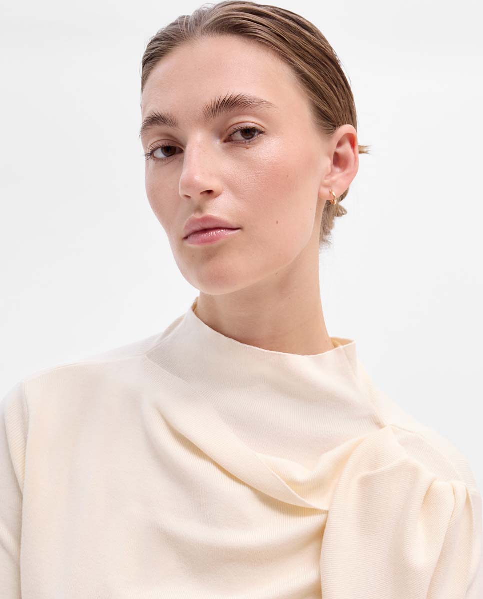 Jersey efecto pañuelo