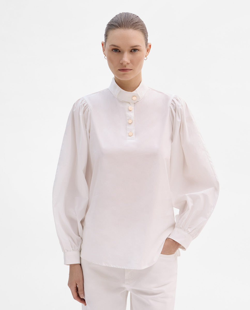 Camisa manga abullonada