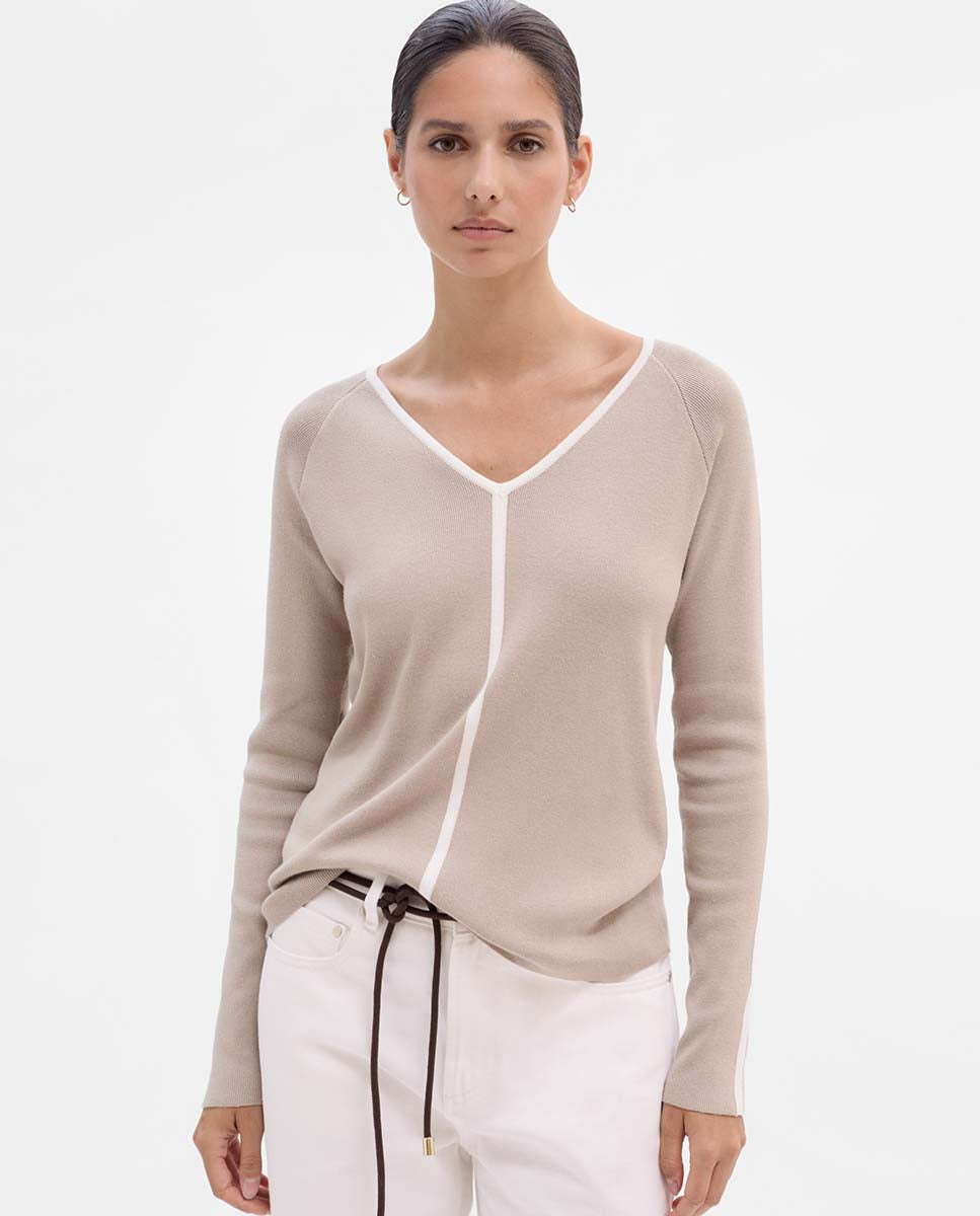 Jersey escote pico