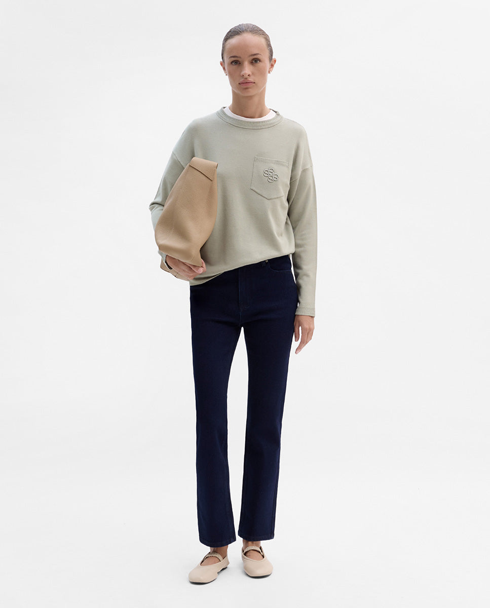 Jersey punto bolsillo