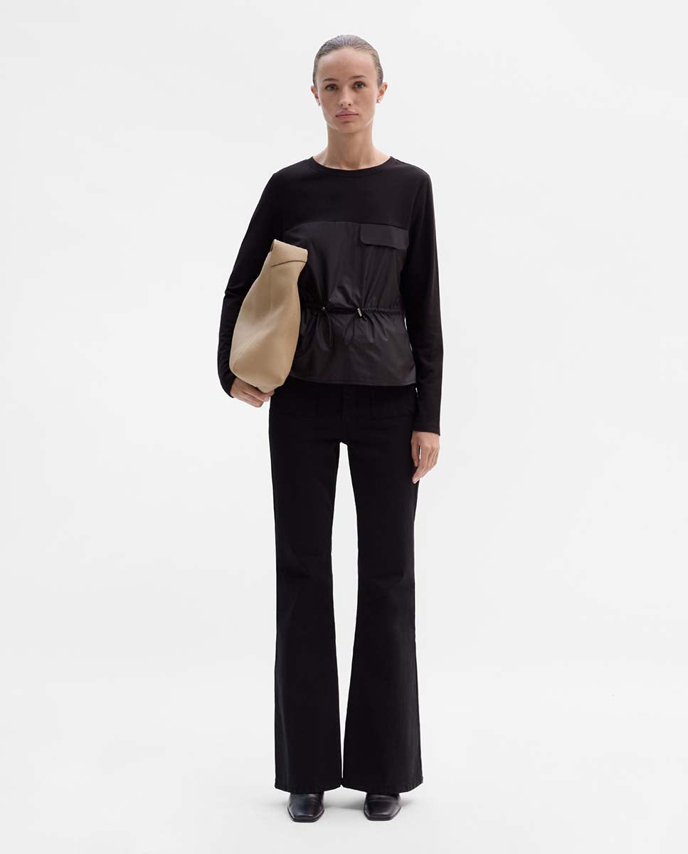 Patch pocket pants
