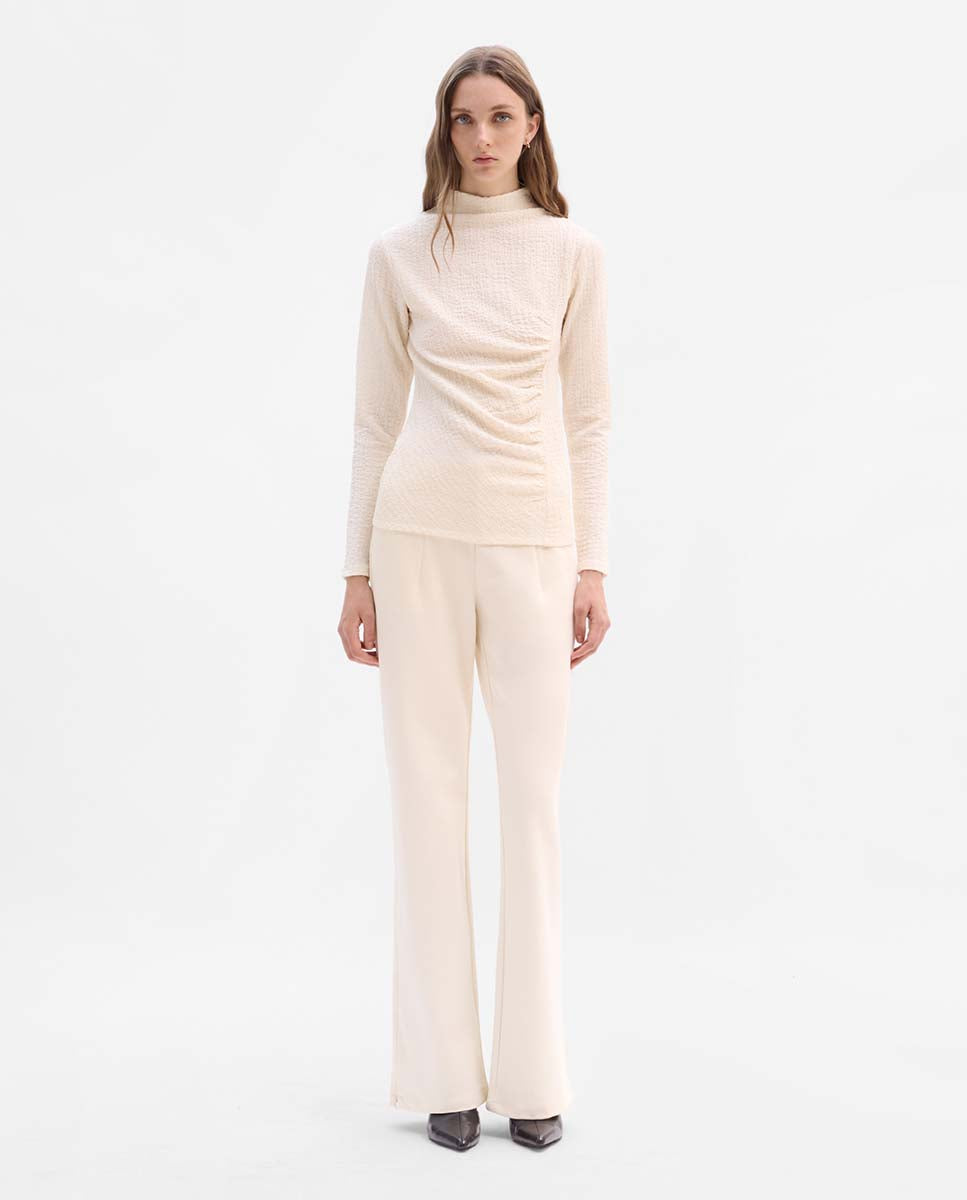 Top textura drapeado