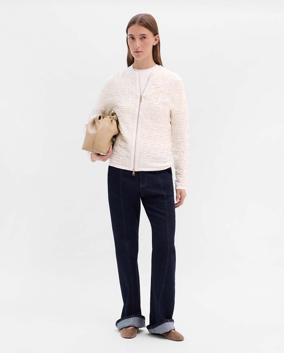 Chaqueta punto fantasía