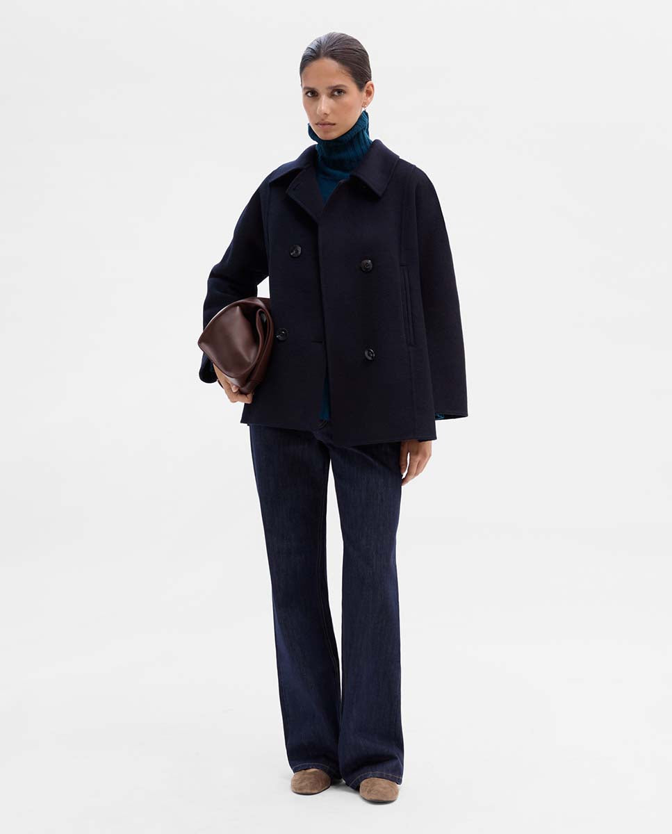 Chaquetón cruce doble faz