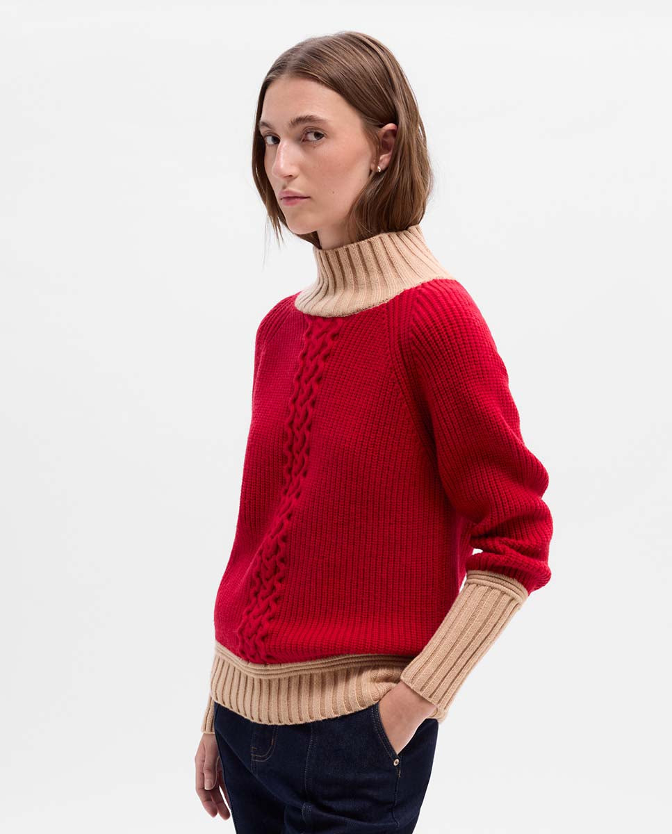 Jersey bicolor ochos