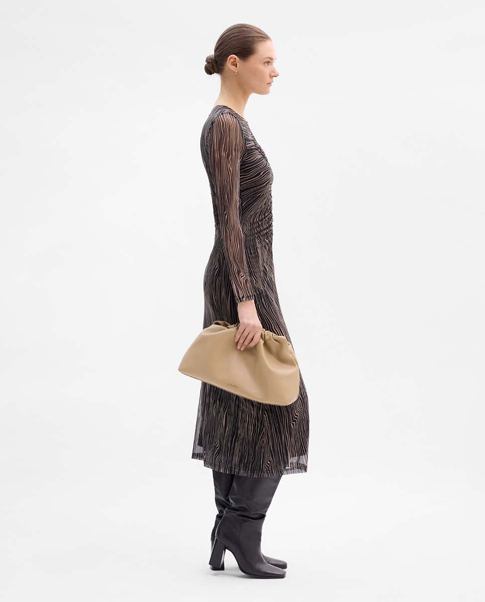 Vestido tul estampado