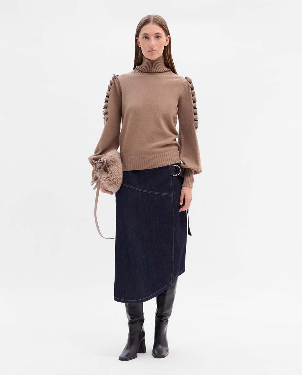 Jersey bordado textil