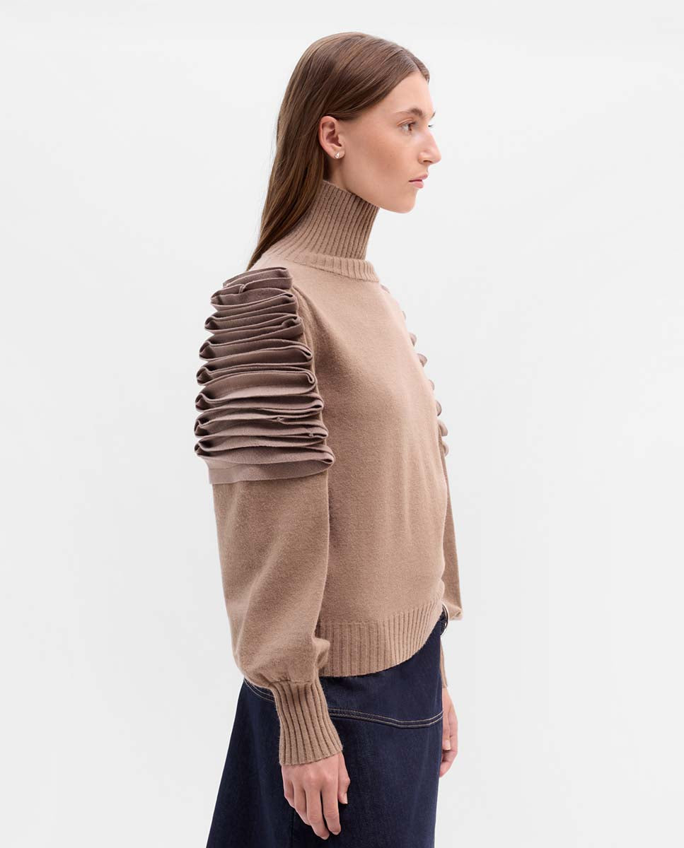 Jersey bordado textil