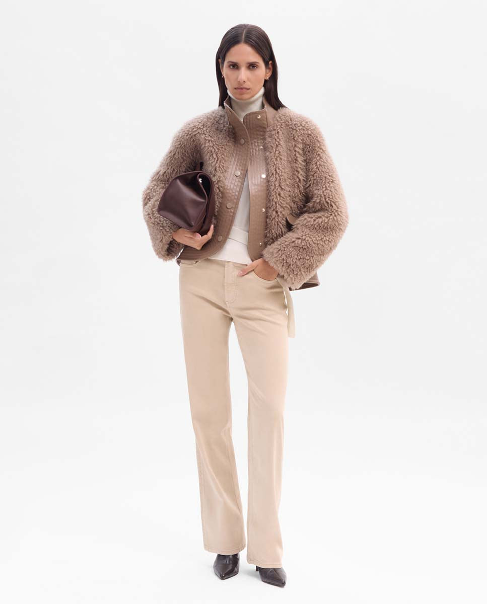 Chaqueta bomber borreguillo