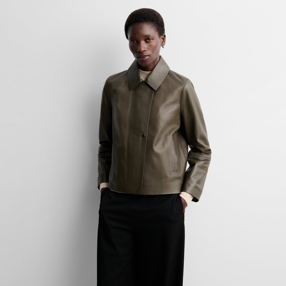 Chaqueta corta napa