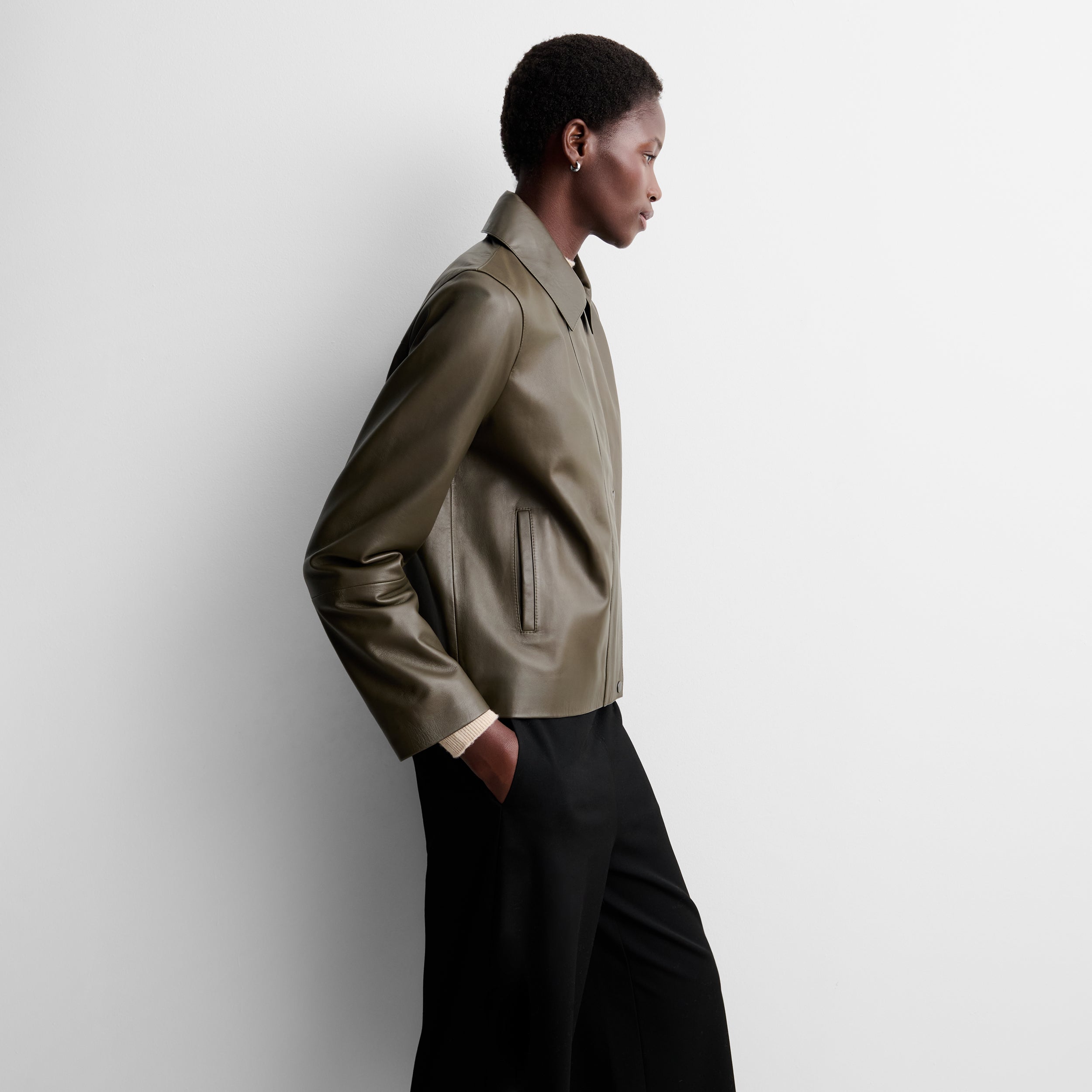 Chaqueta corta napa