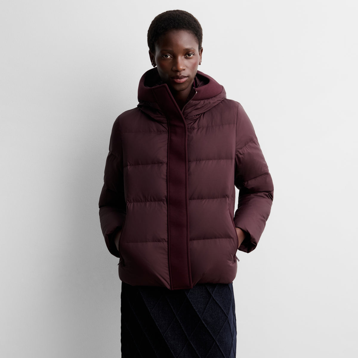 Short scuba parka