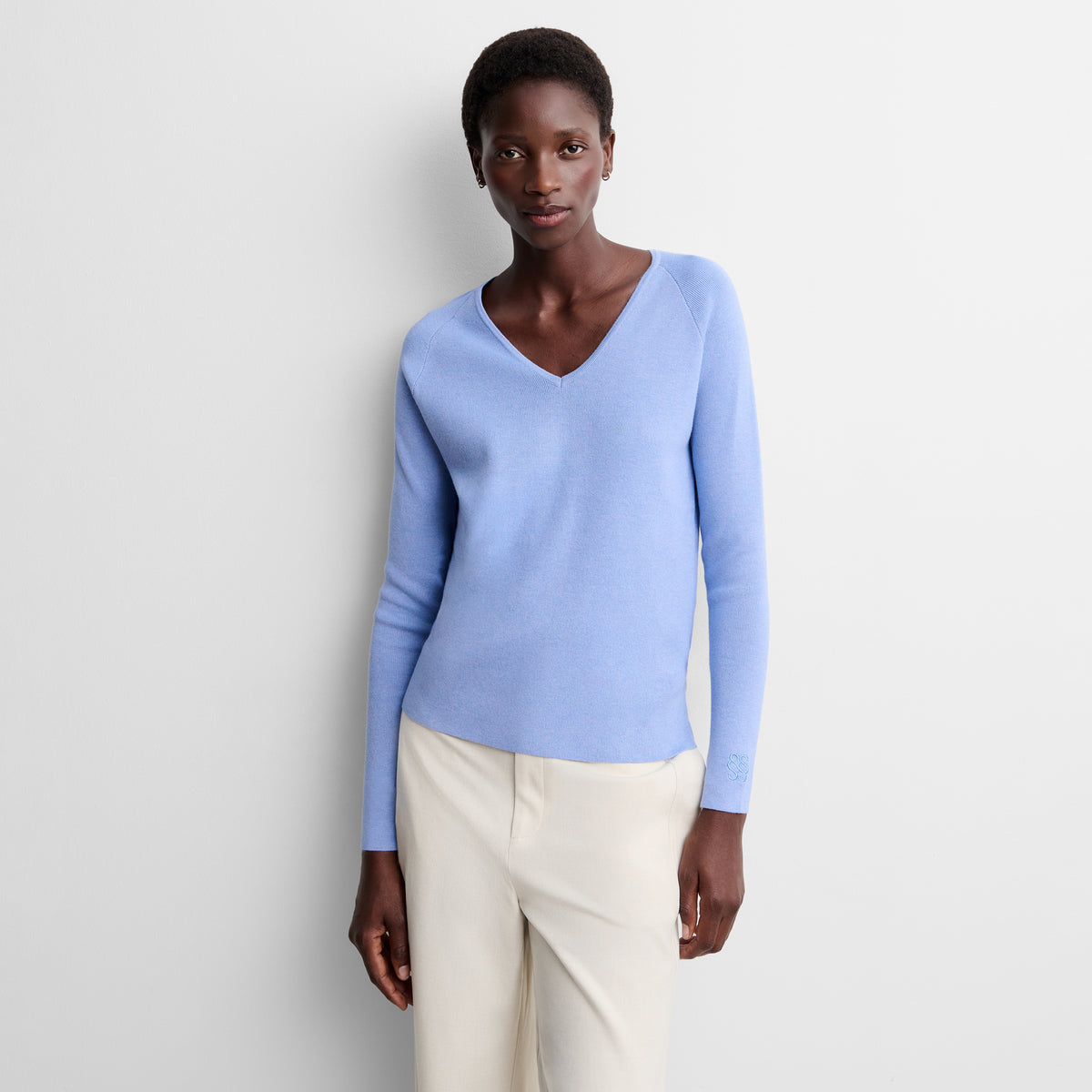 V-neck sweater