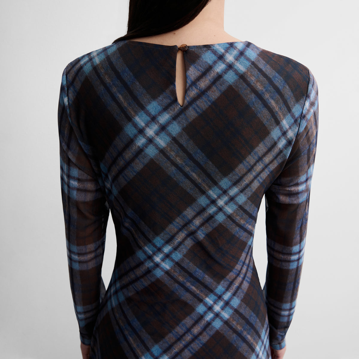 Vestido tul estampado