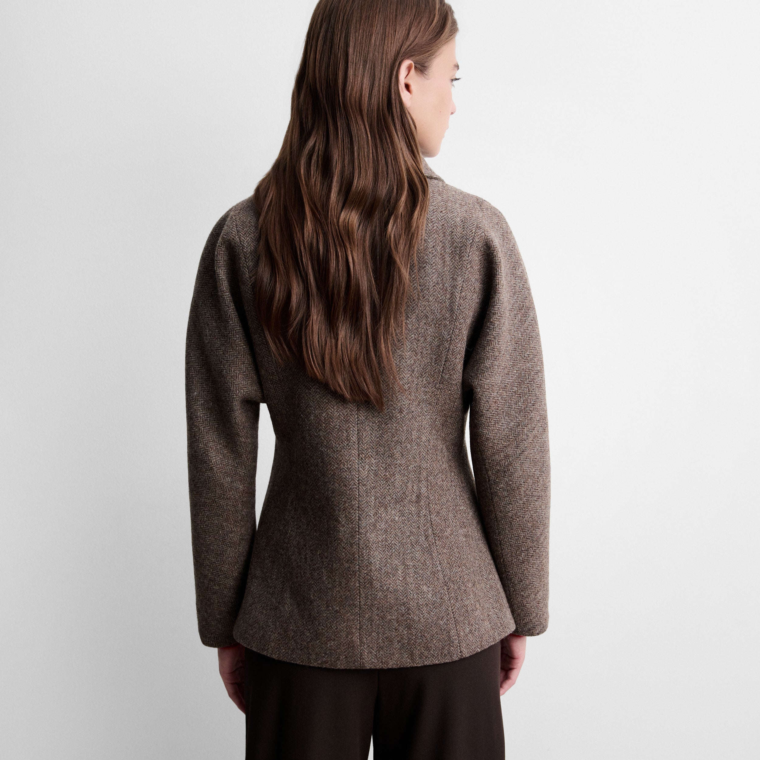 Jacket with kimono sleeve