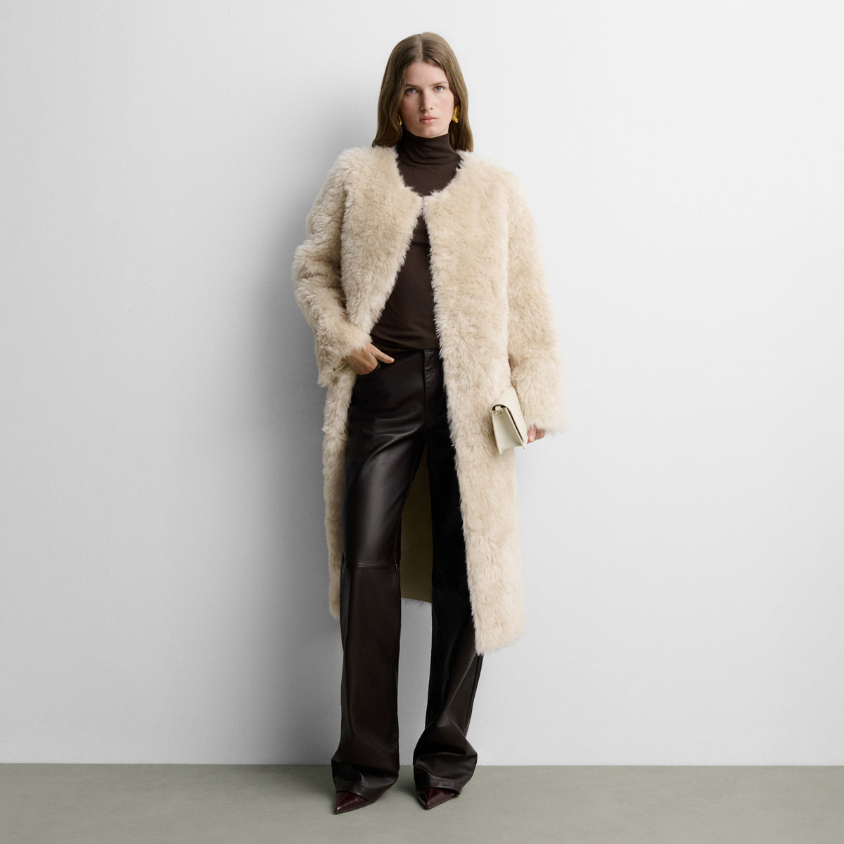 Long reversible coat