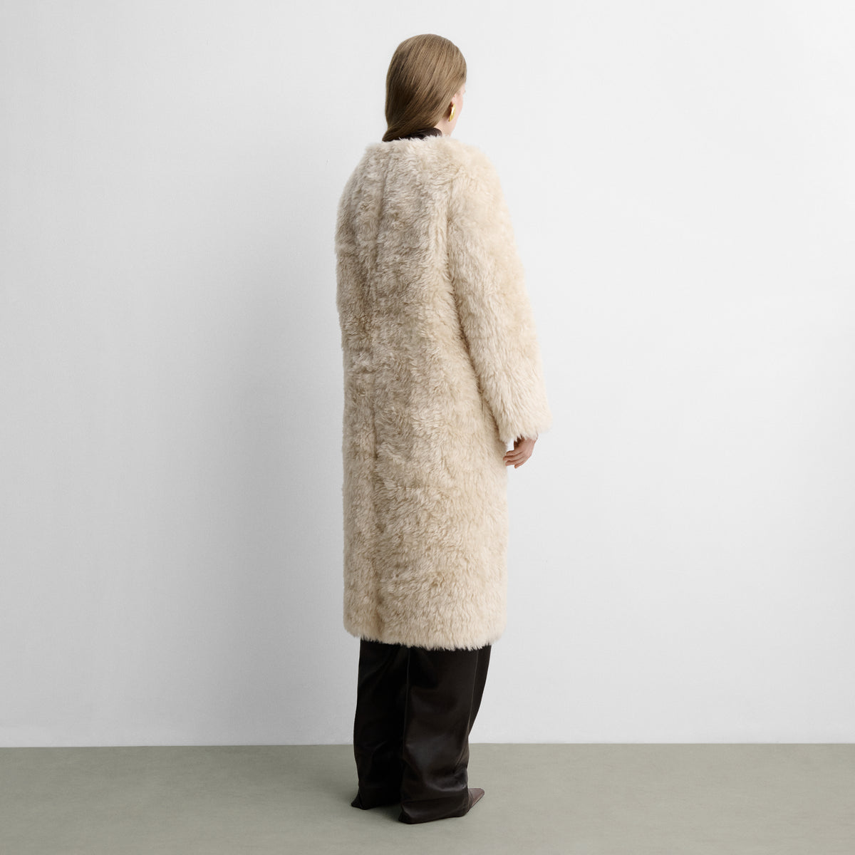 Long reversible coat