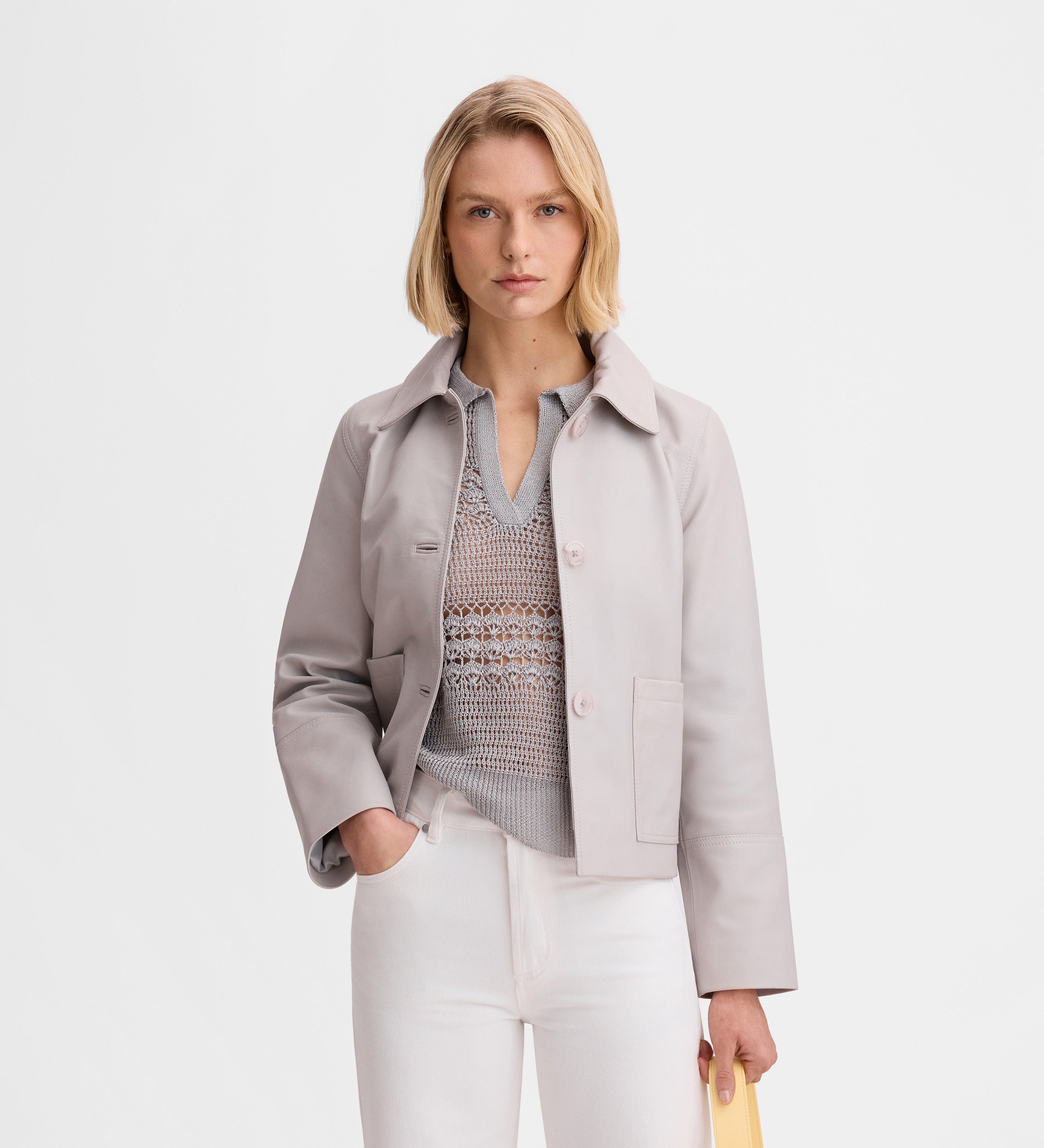 Chaqueta corta ante