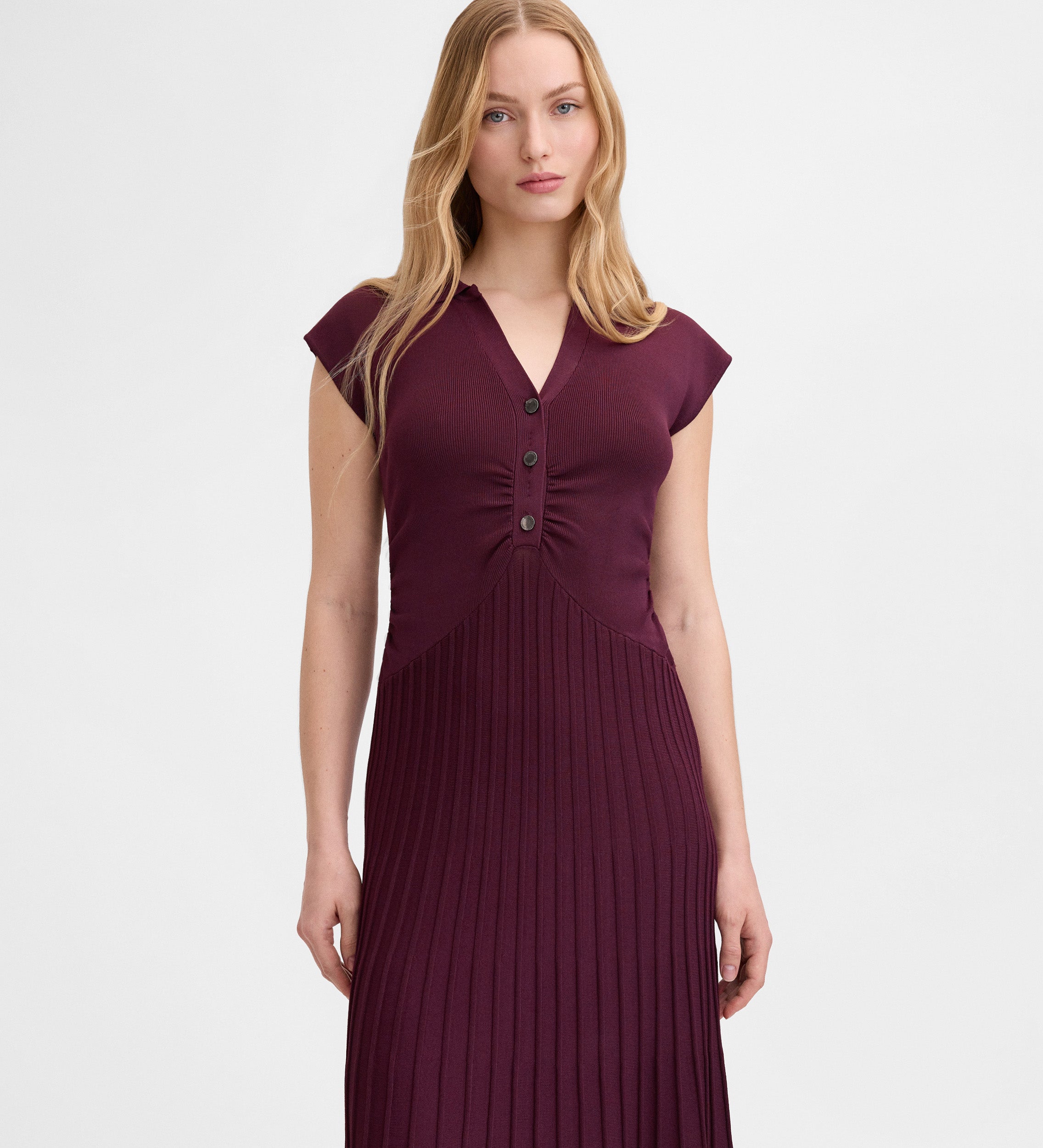Long knit dress