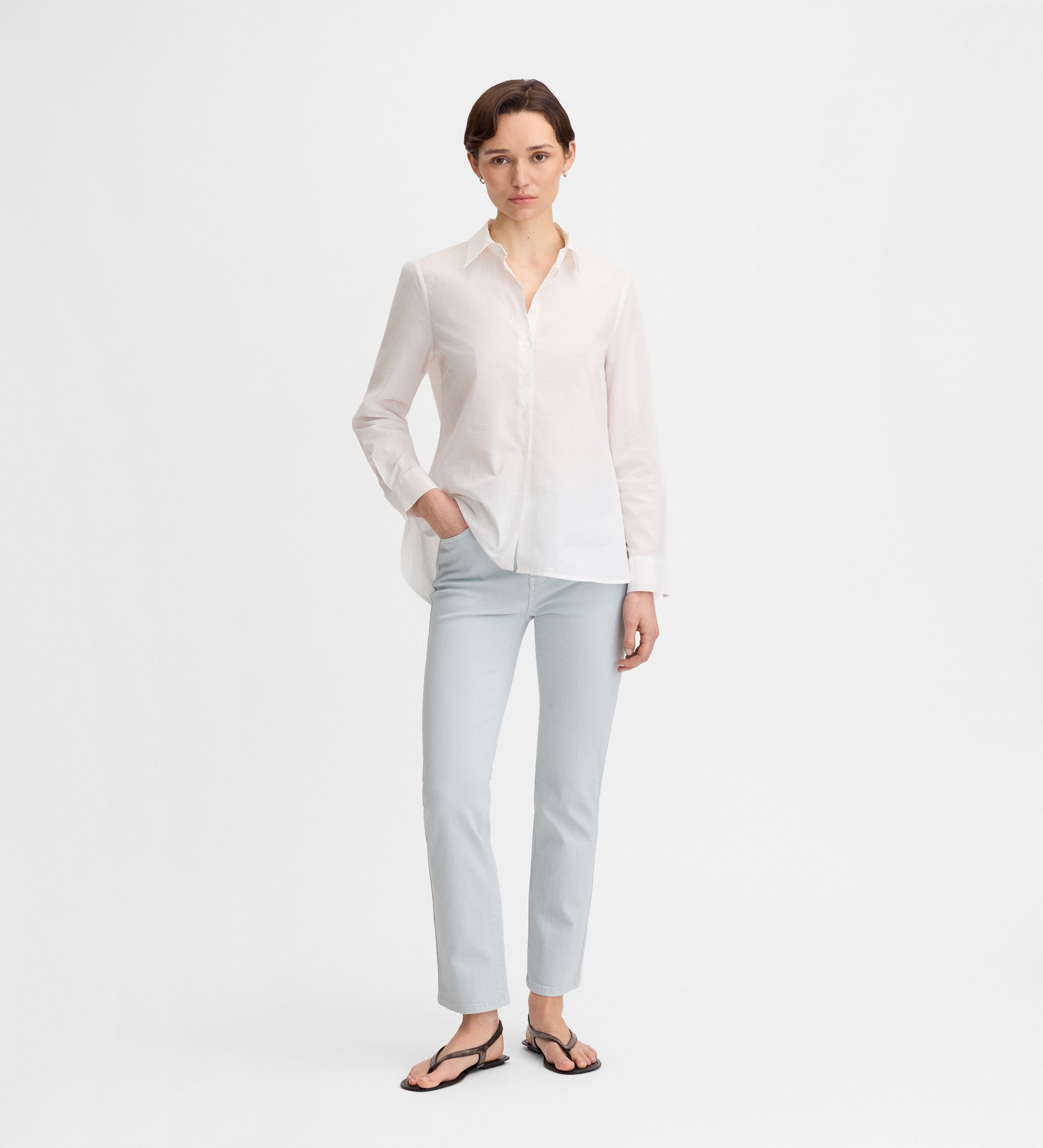 Slim fit pants