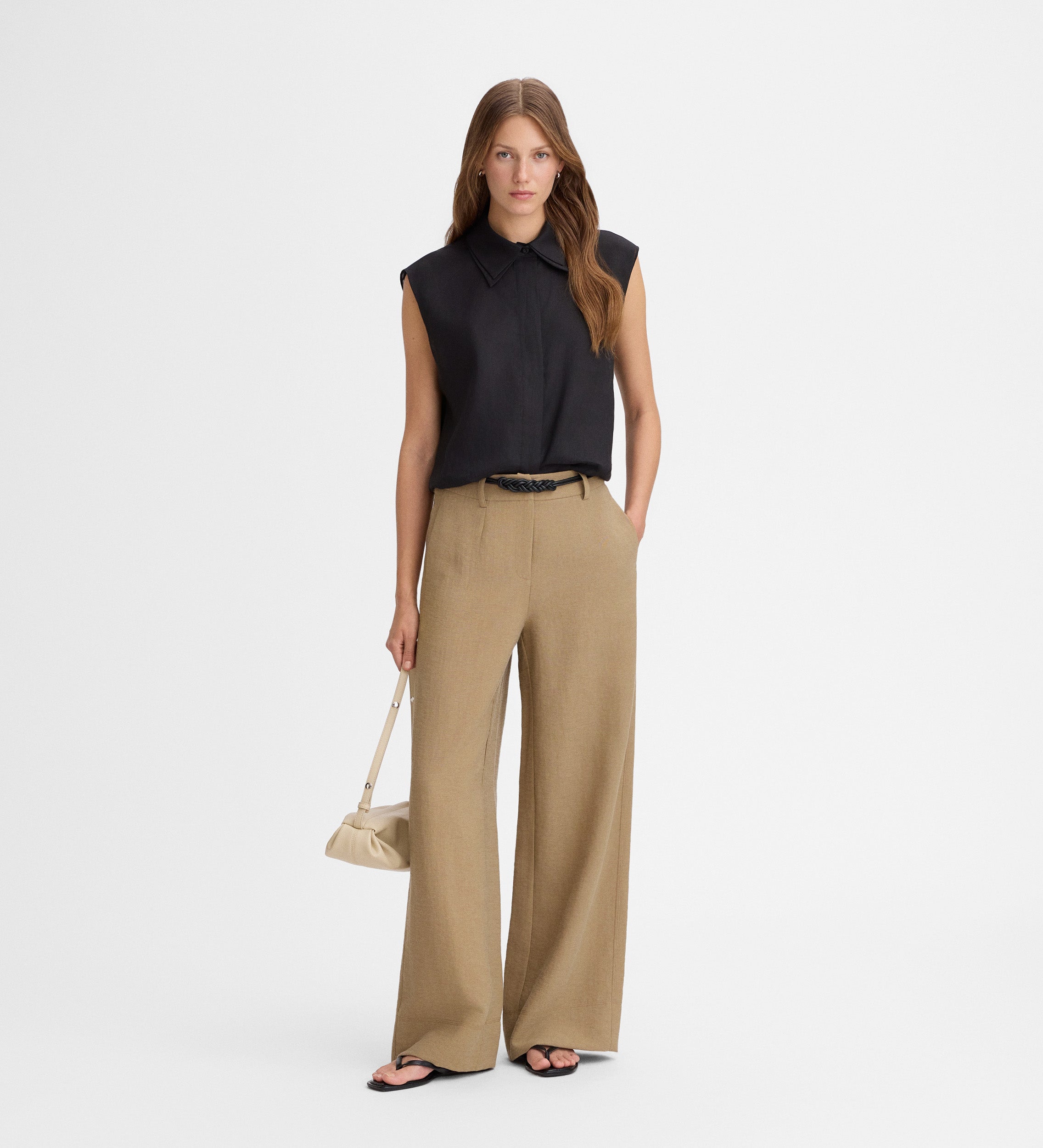 Camisa corta superposición