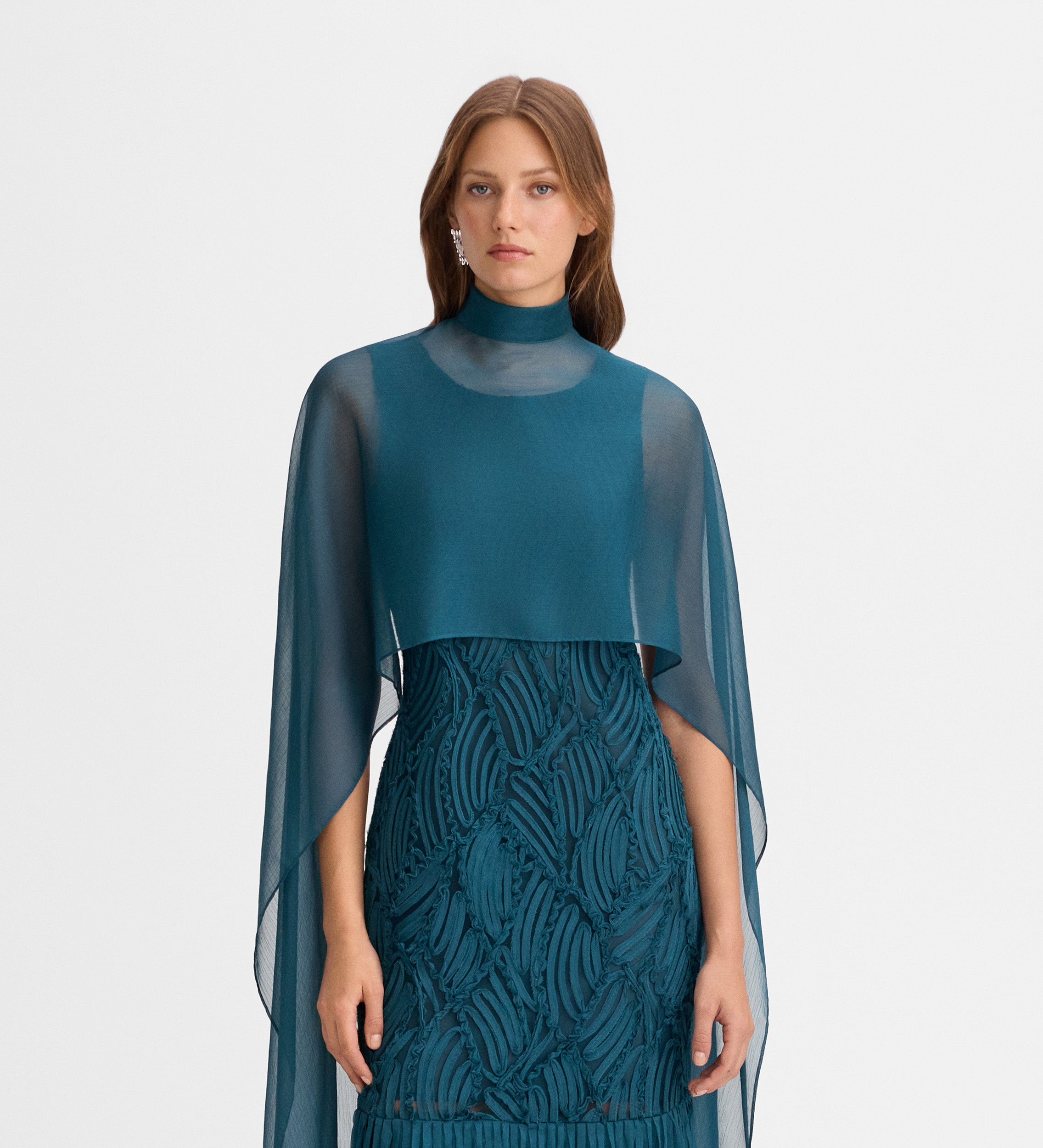 Poncho de gasa