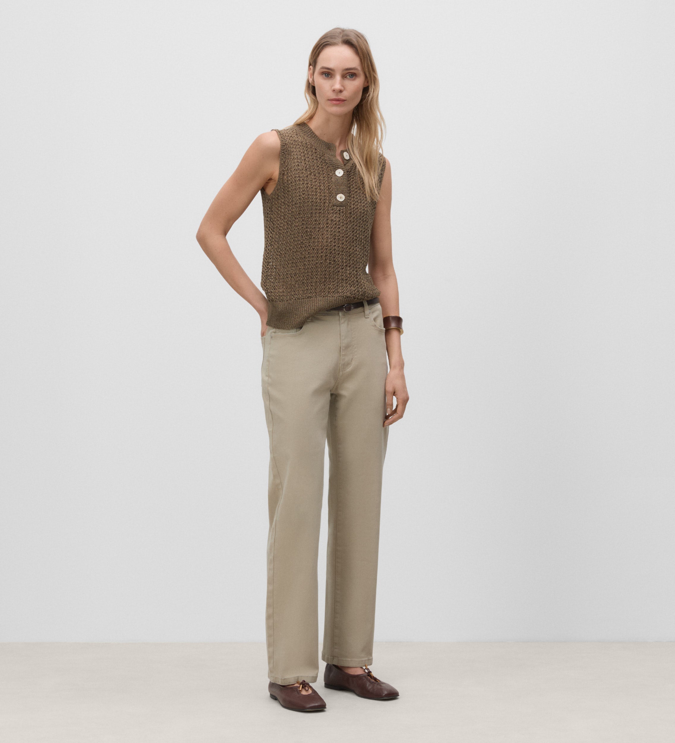 Pantalón recto