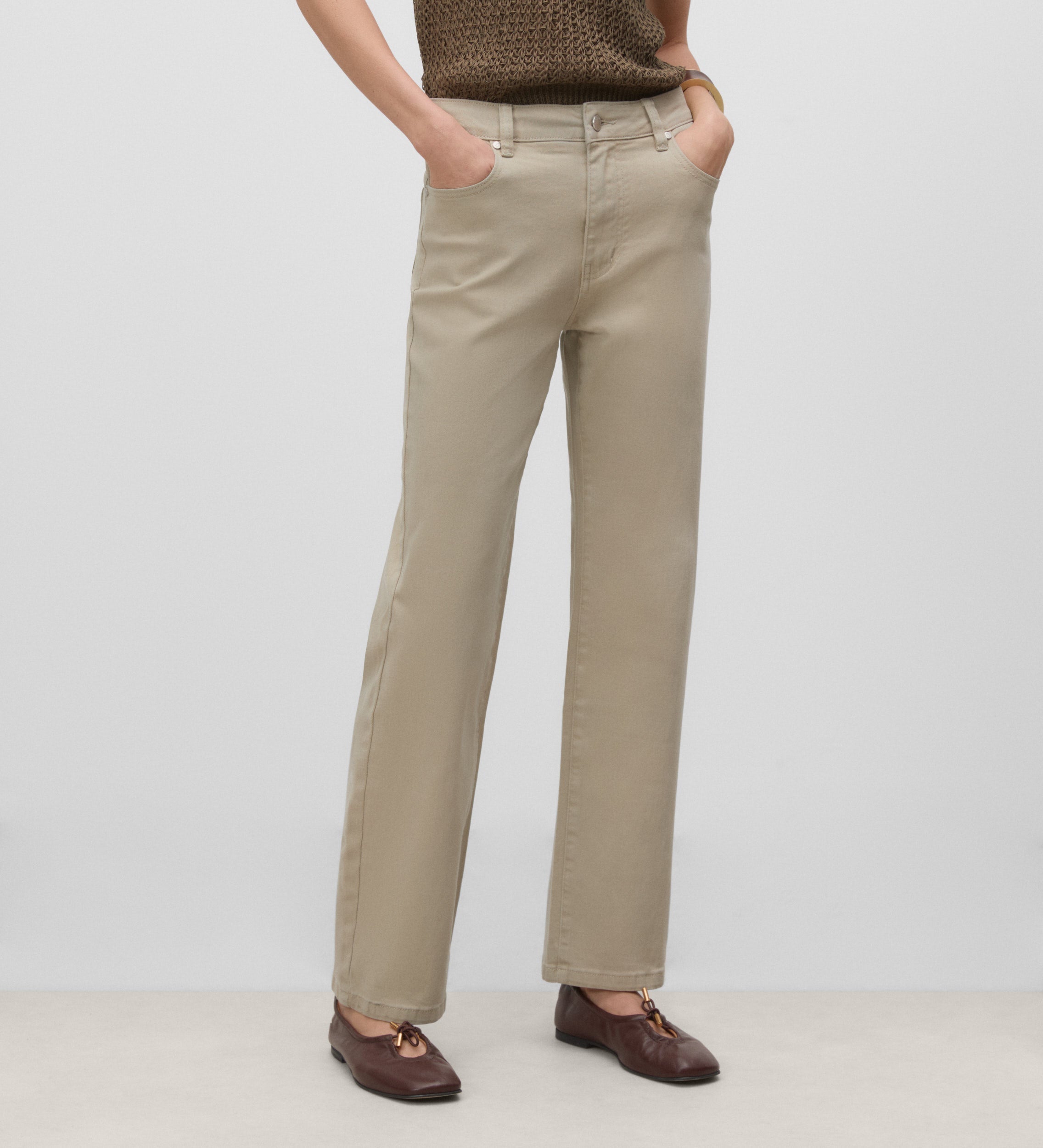 Pantalón recto