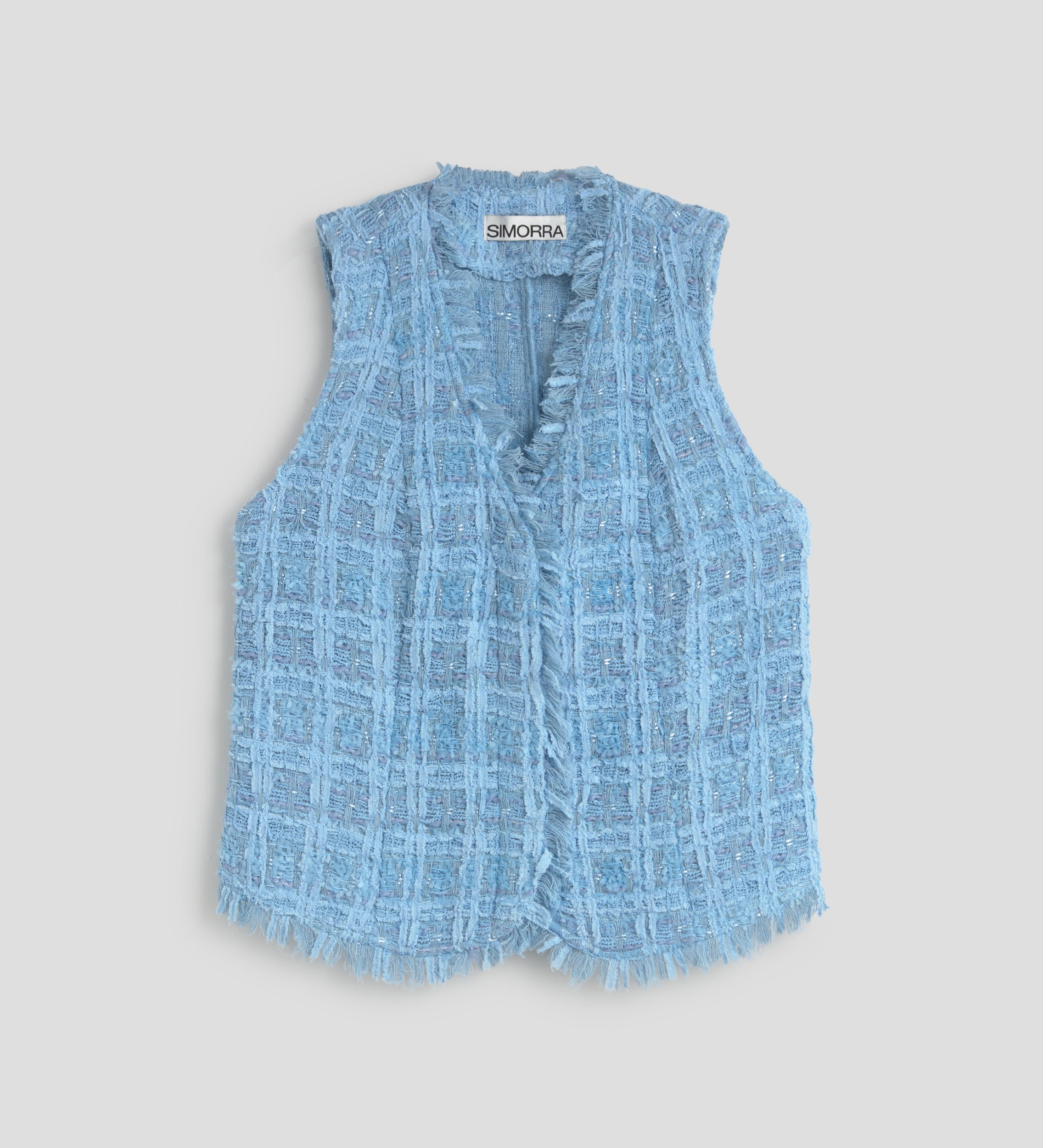 Fancy knitted vest