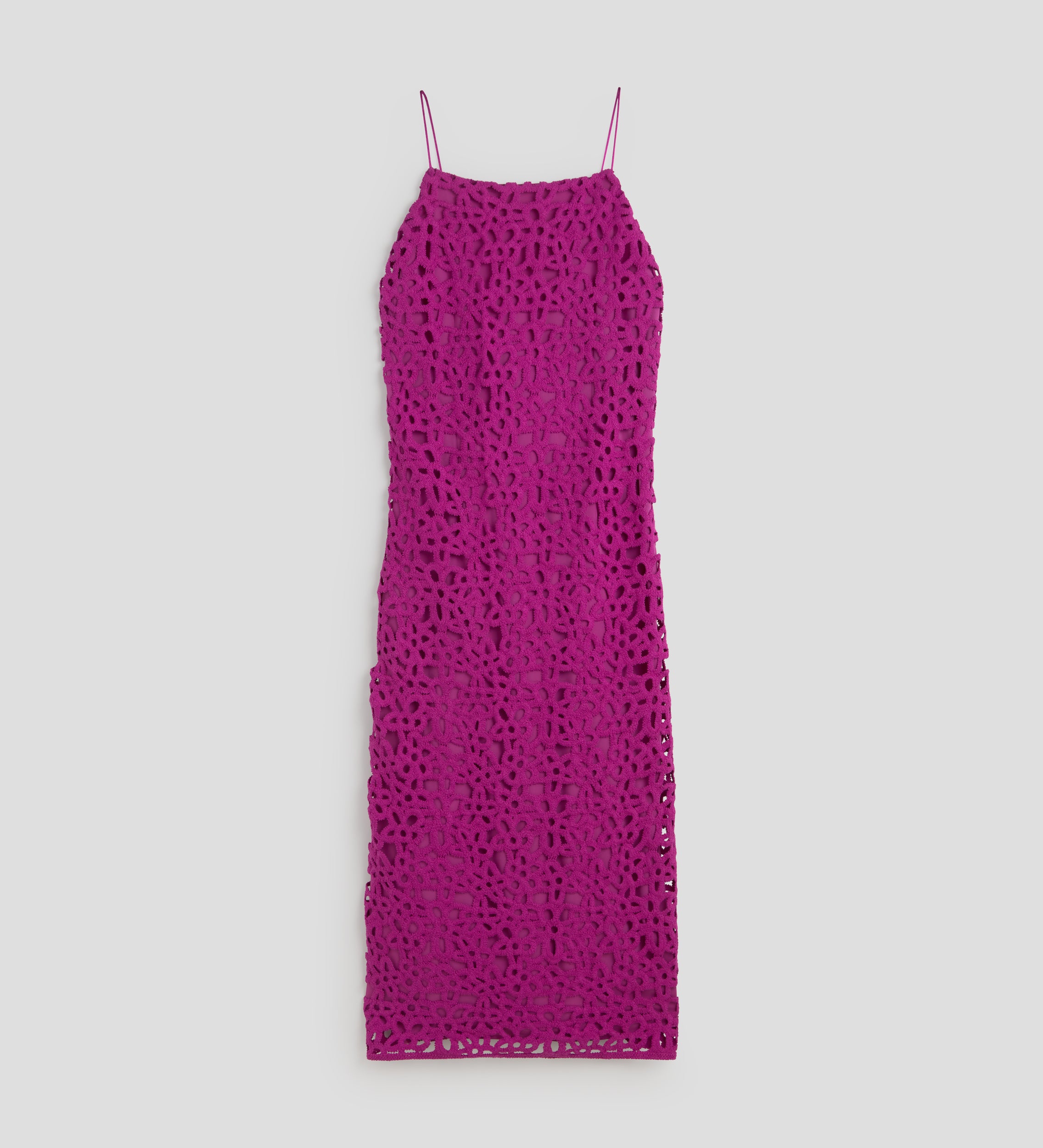 Guipure strap dress