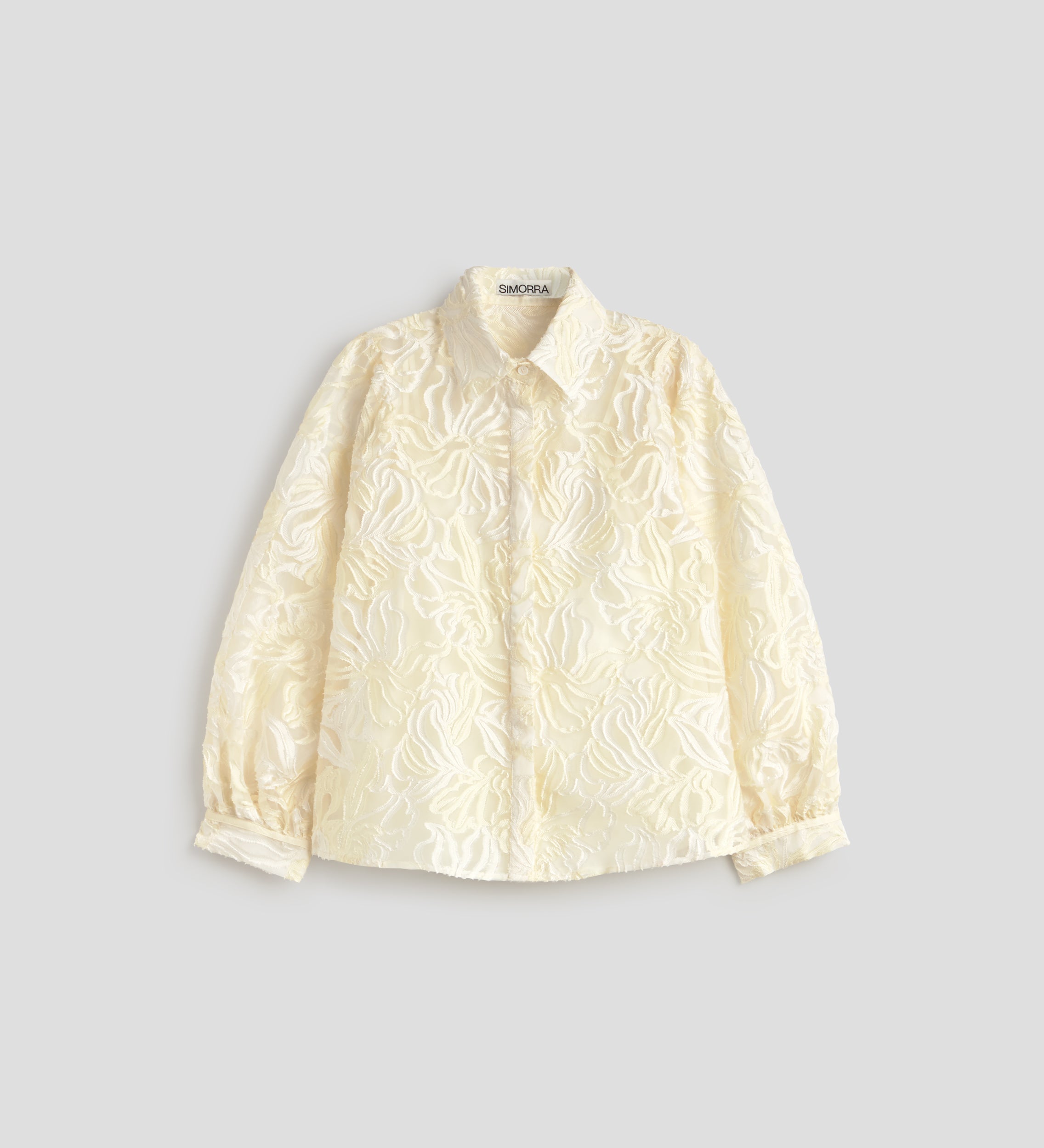 Blusa cuello camisero