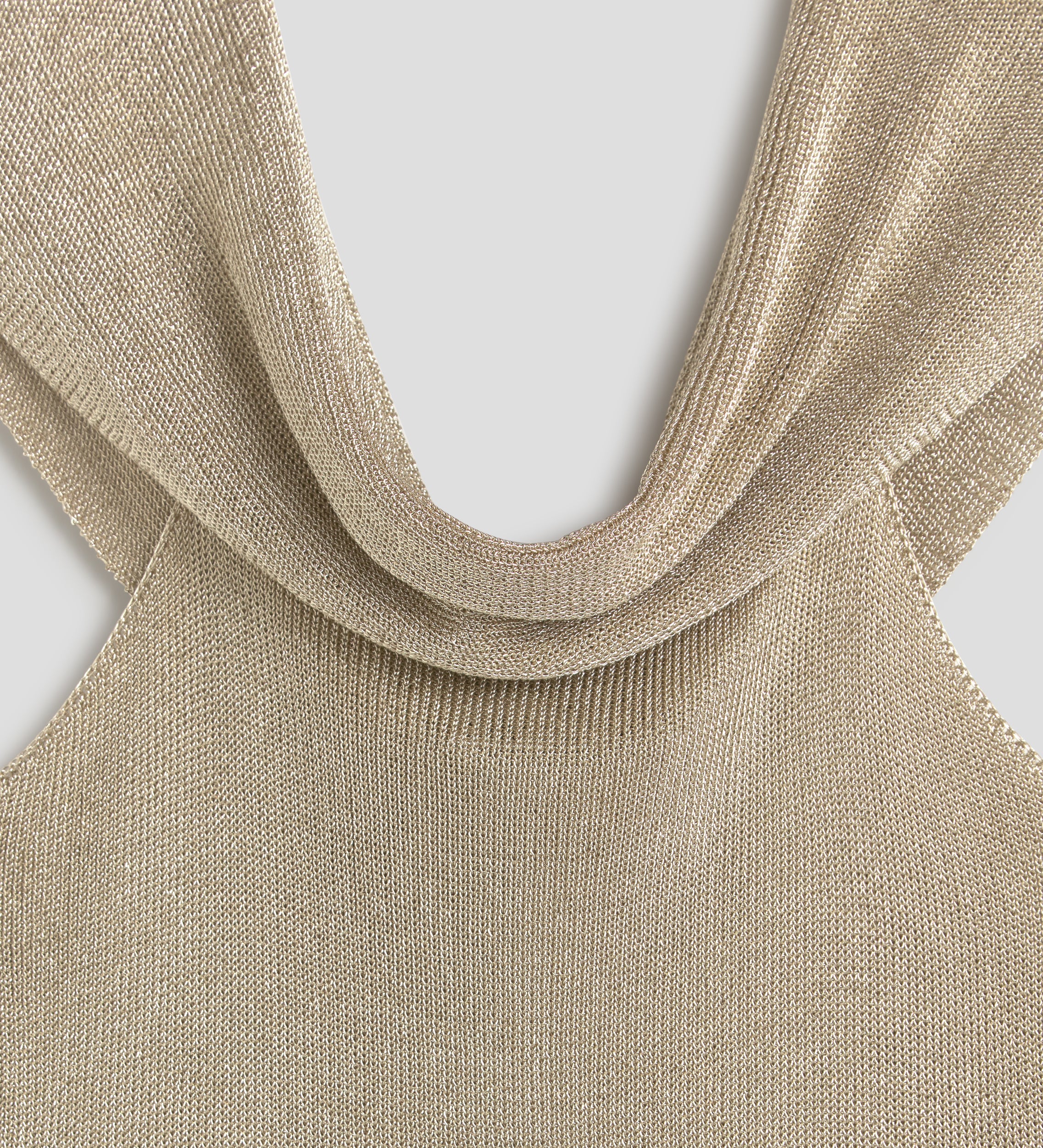 Lurex knit top