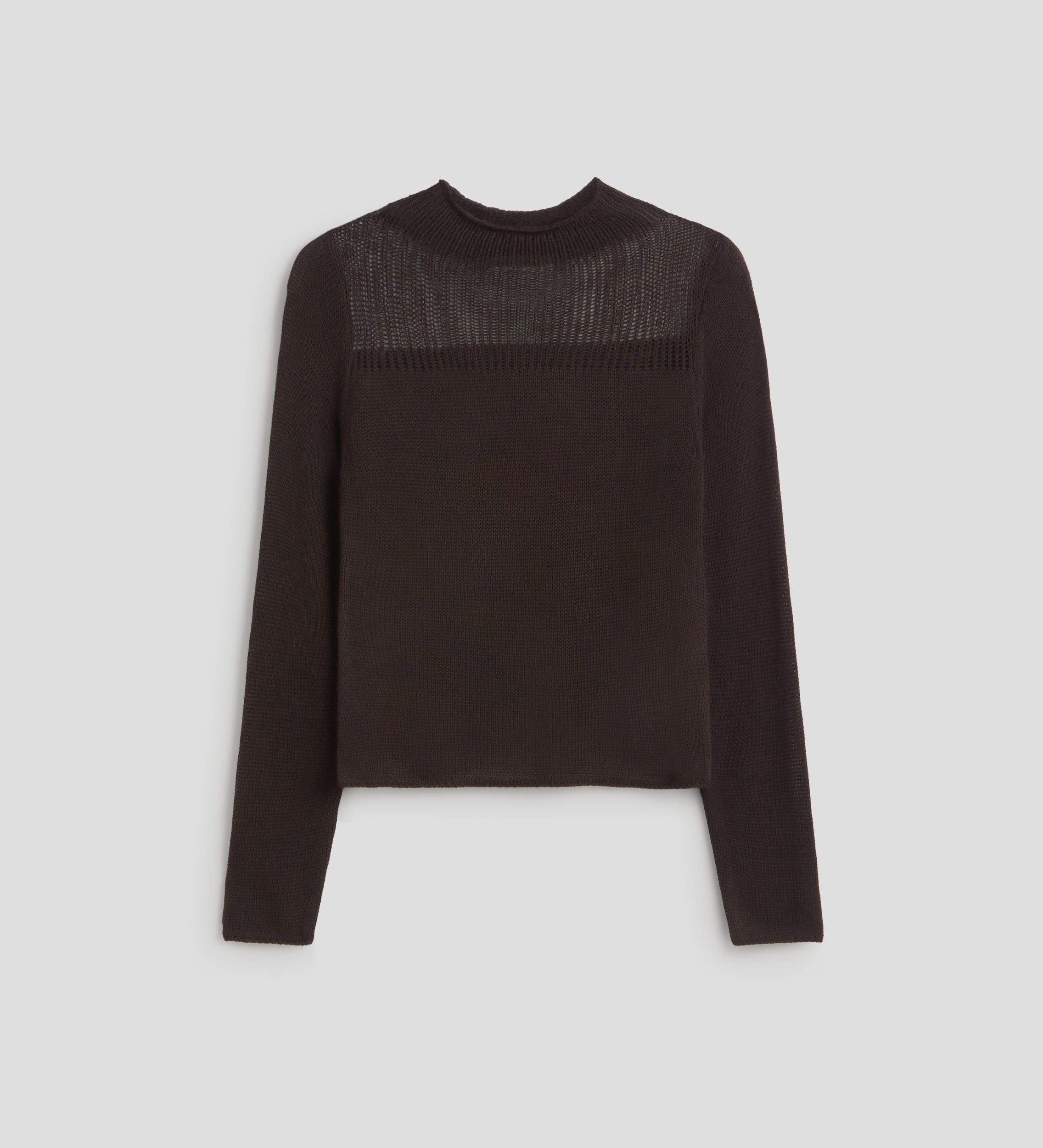 Drained detail jersey