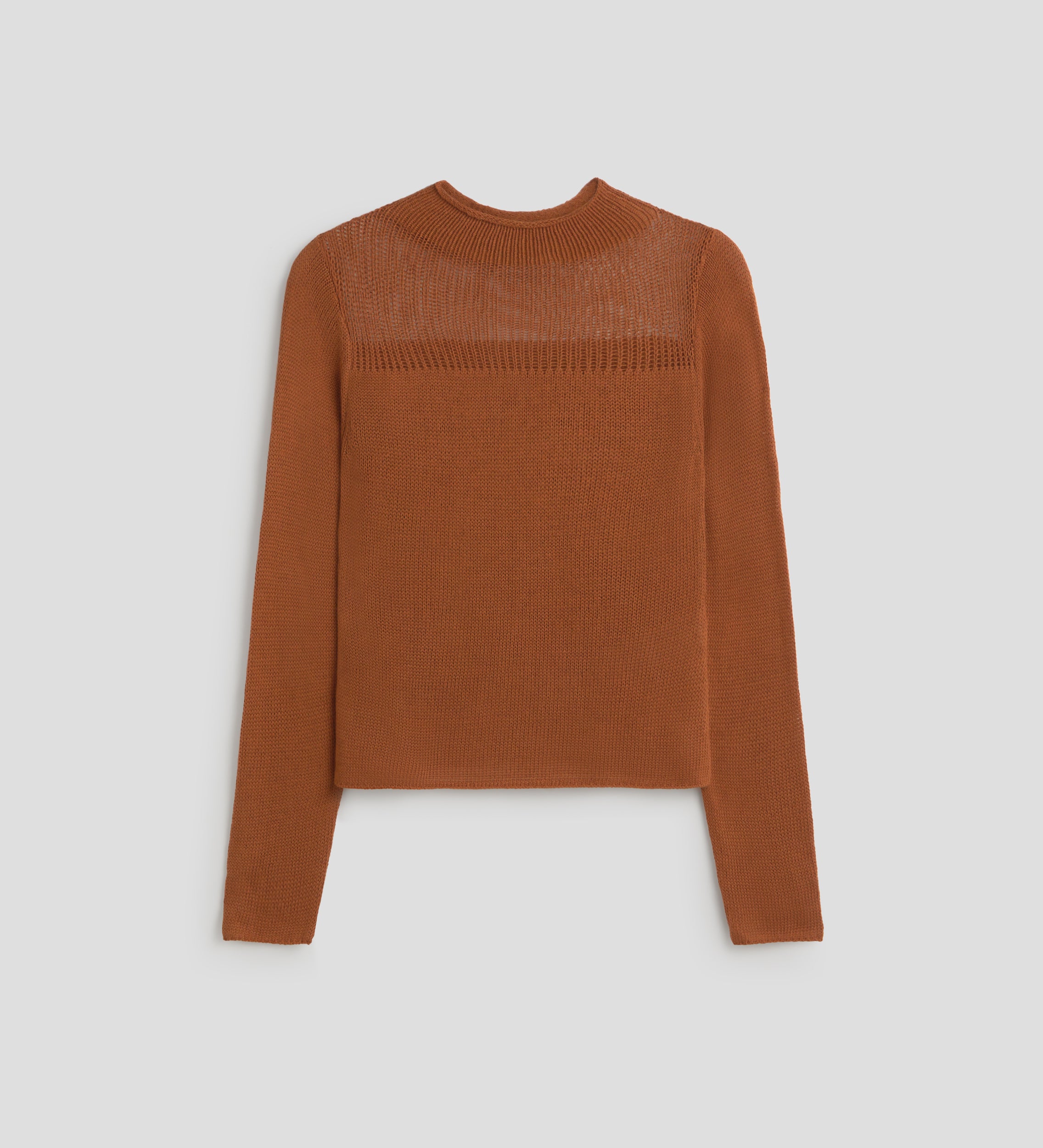 Drained detail jersey