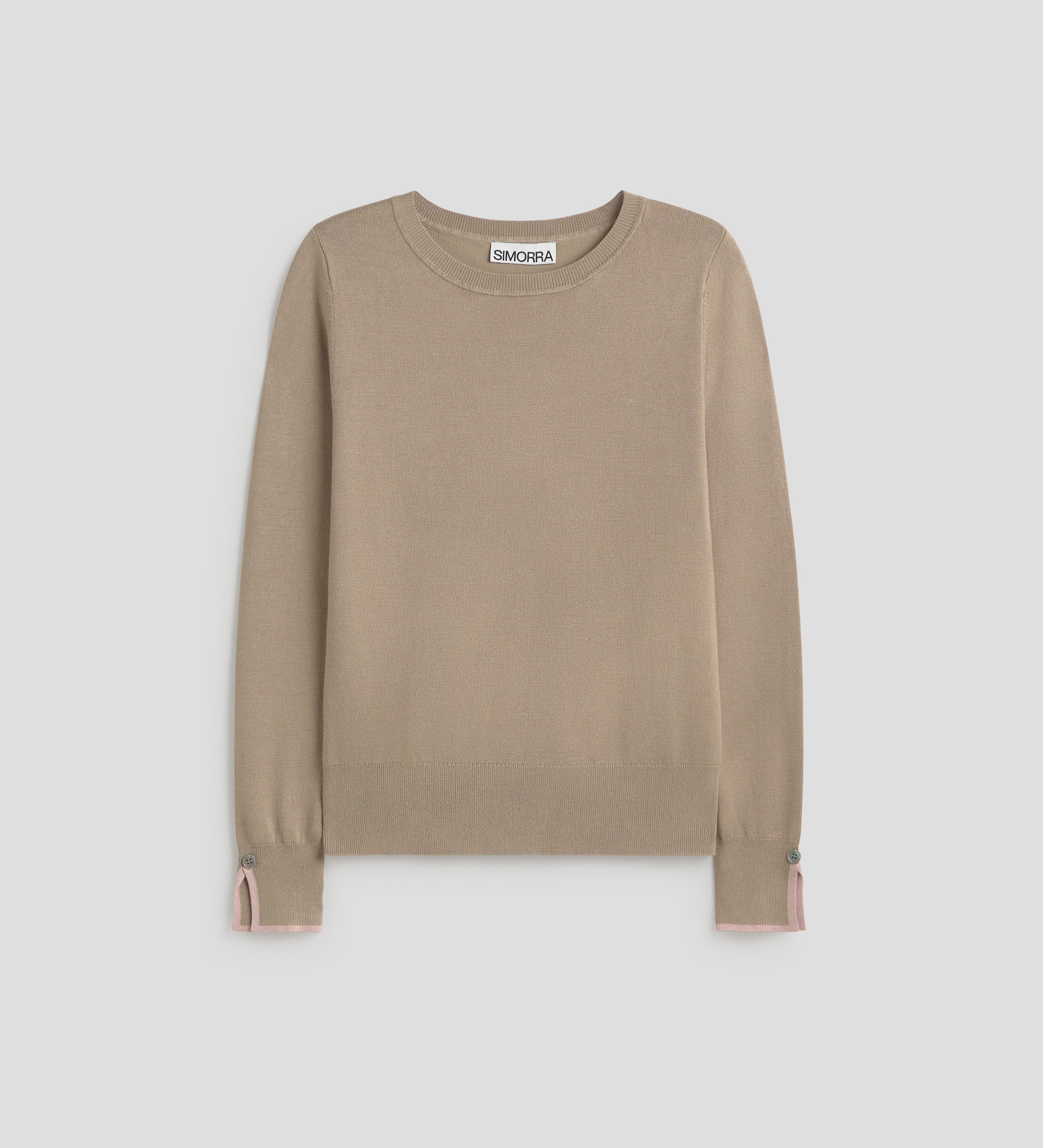 Round neck sweater