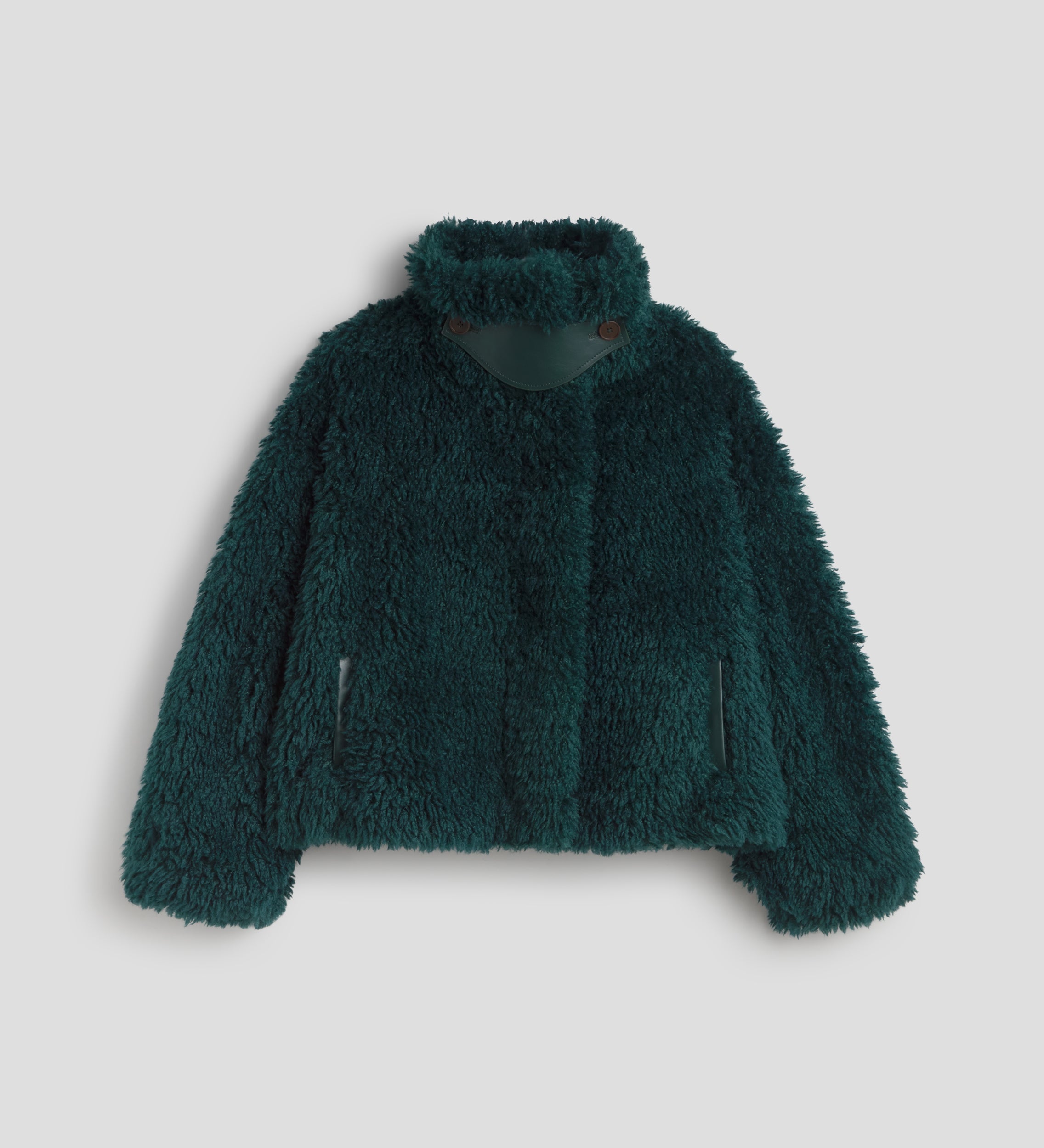 Chaquetón efecto pelo