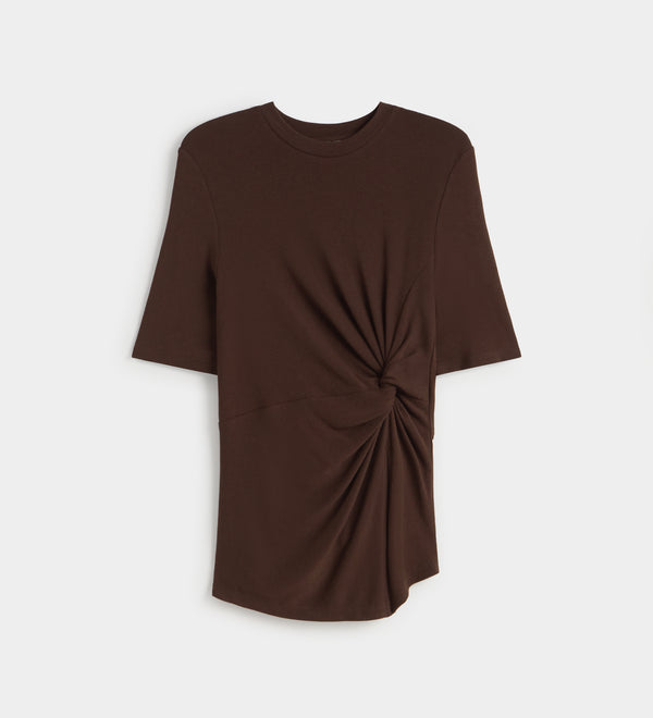 Draped t-shirt