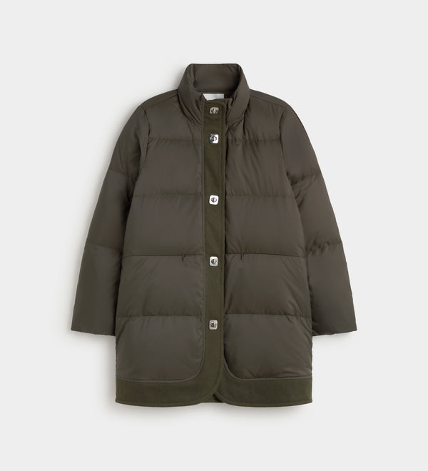 Quilted puffer jacket