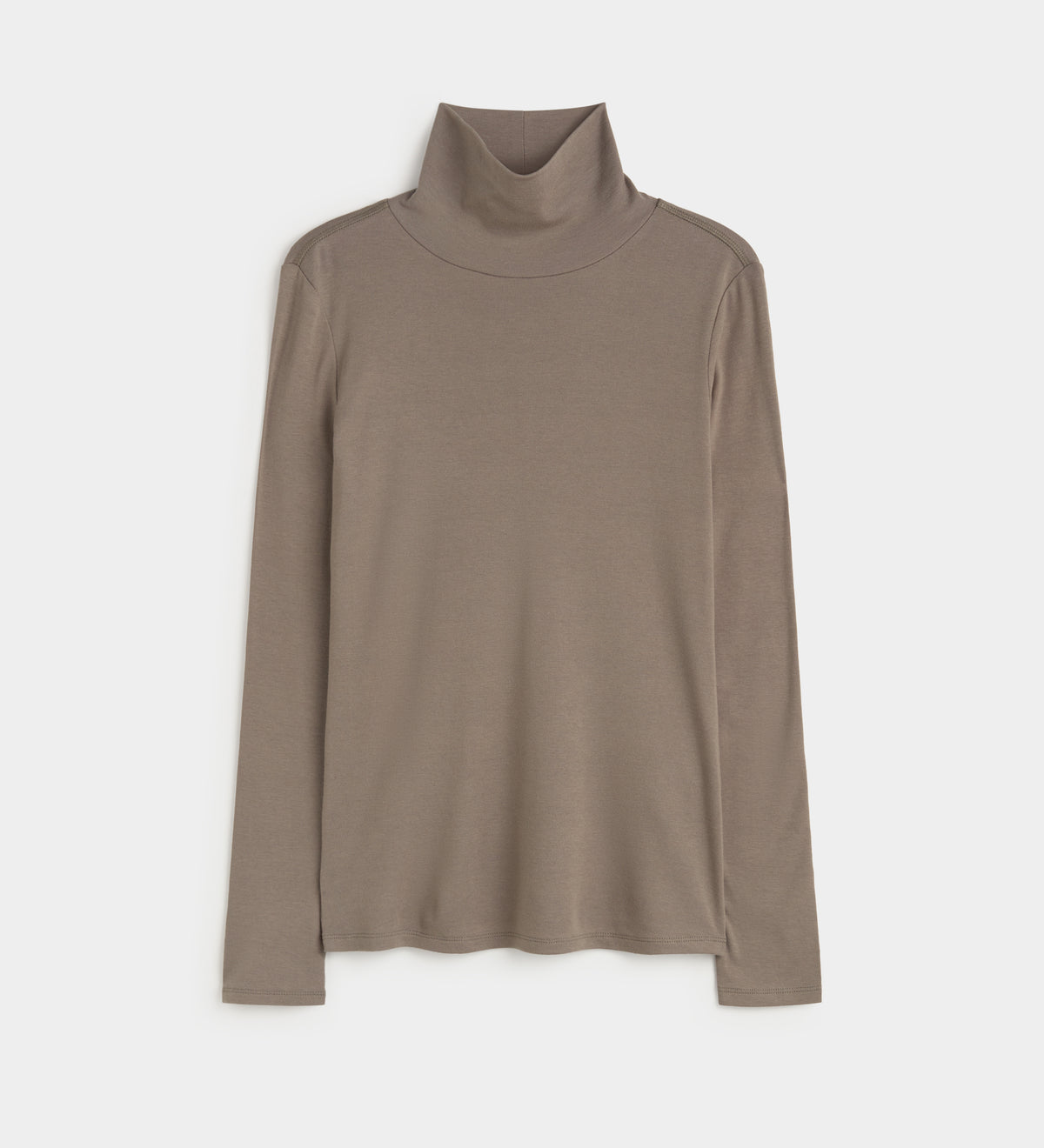 High-neck t-shirt