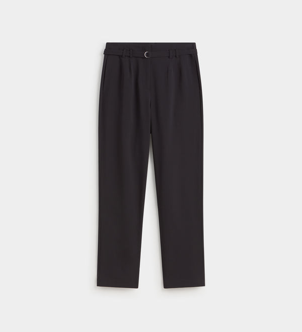 Pantalón recto cinturón