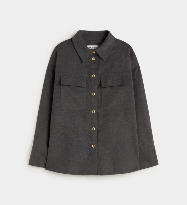 Overshirt with pockets