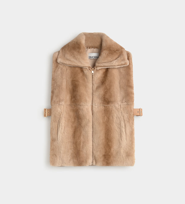 Faux-fur gilet