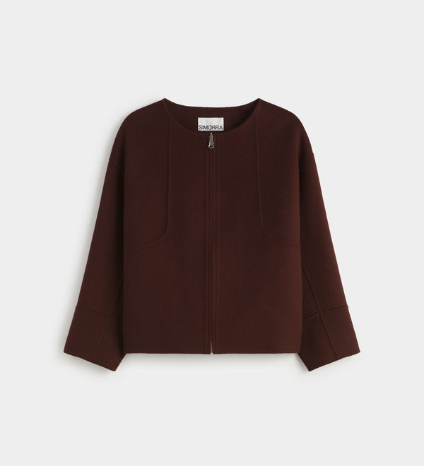 Jacket with zip