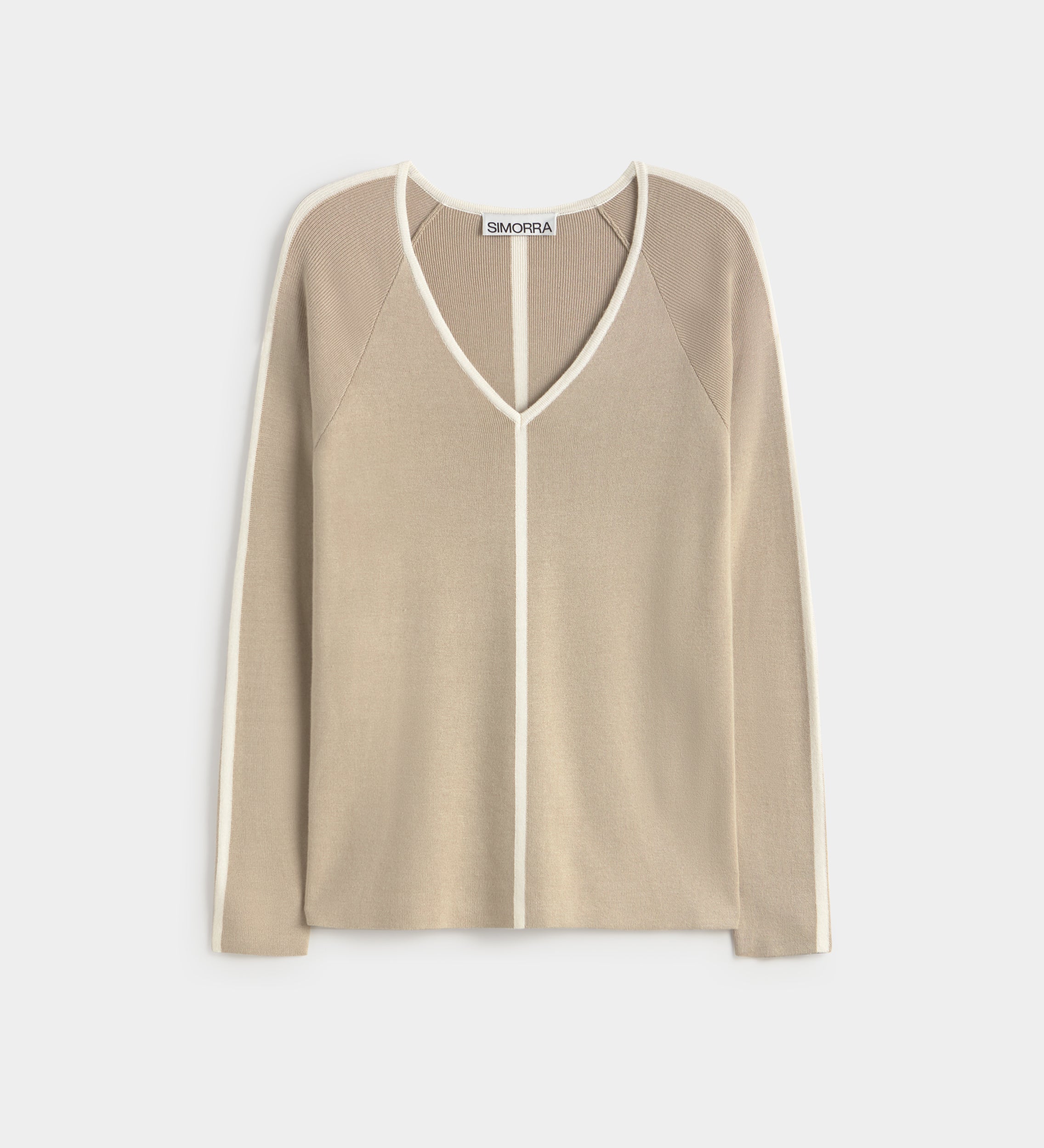 V-neck sweater
