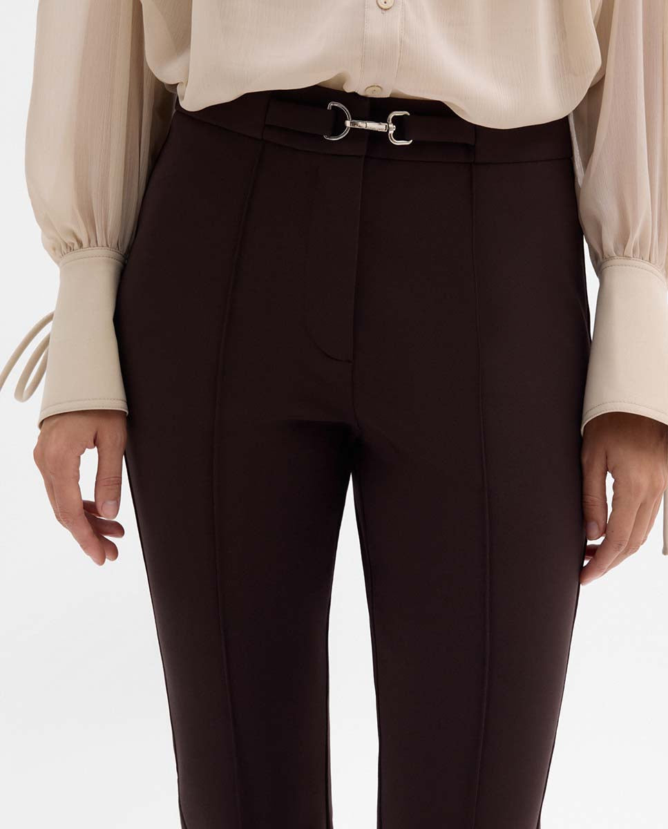 Bell-bottom pants belt