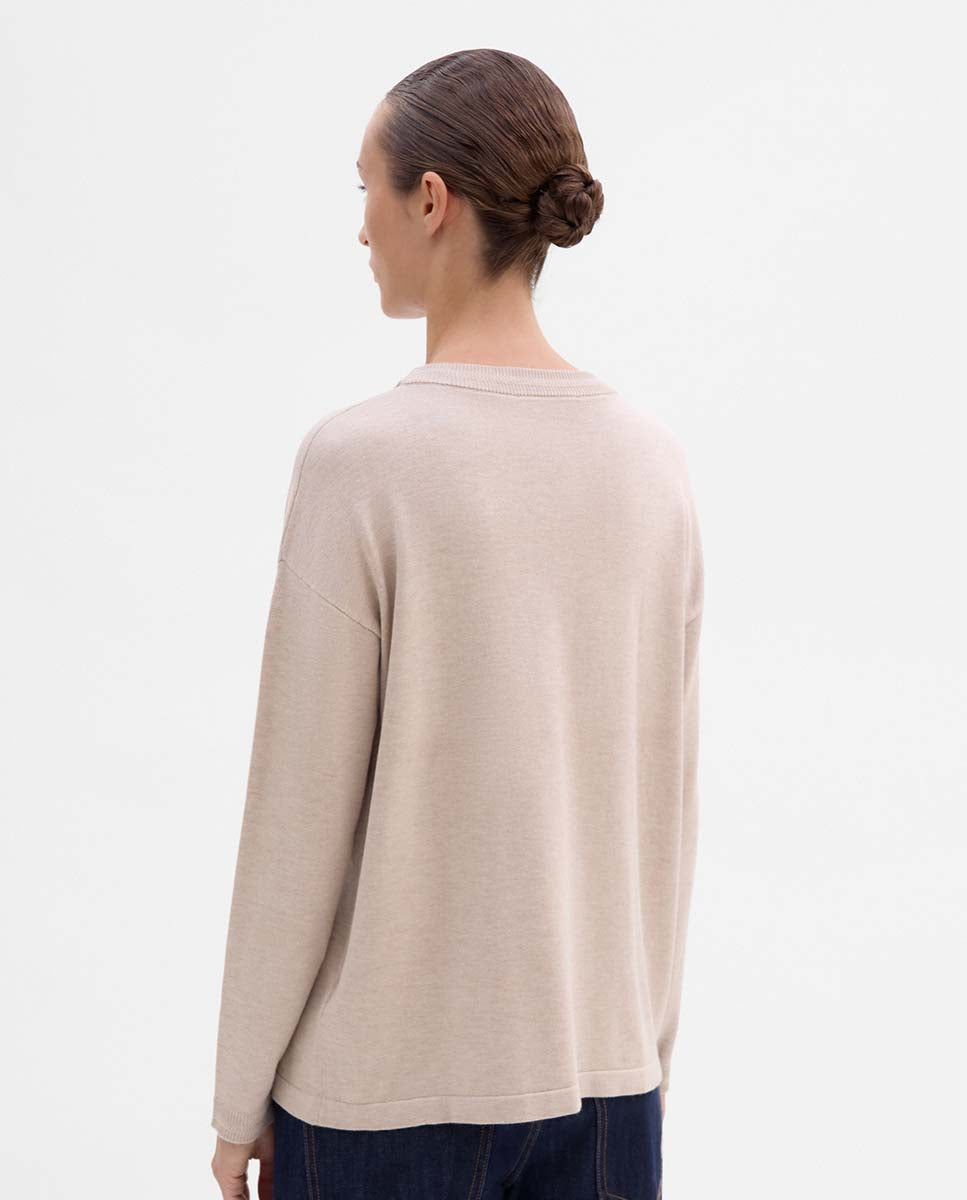 Pocket knit sweater
