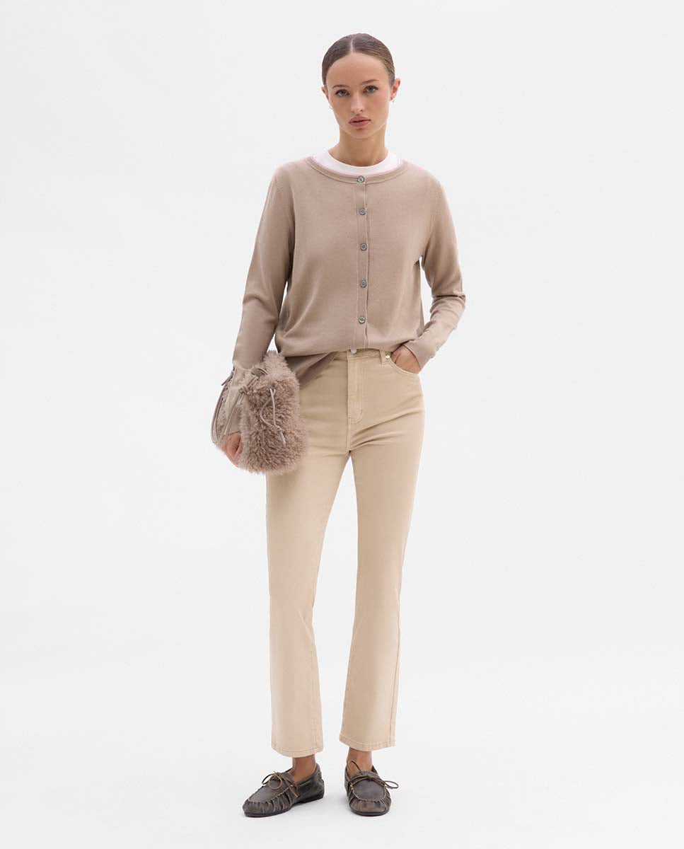 Slim fit trousers